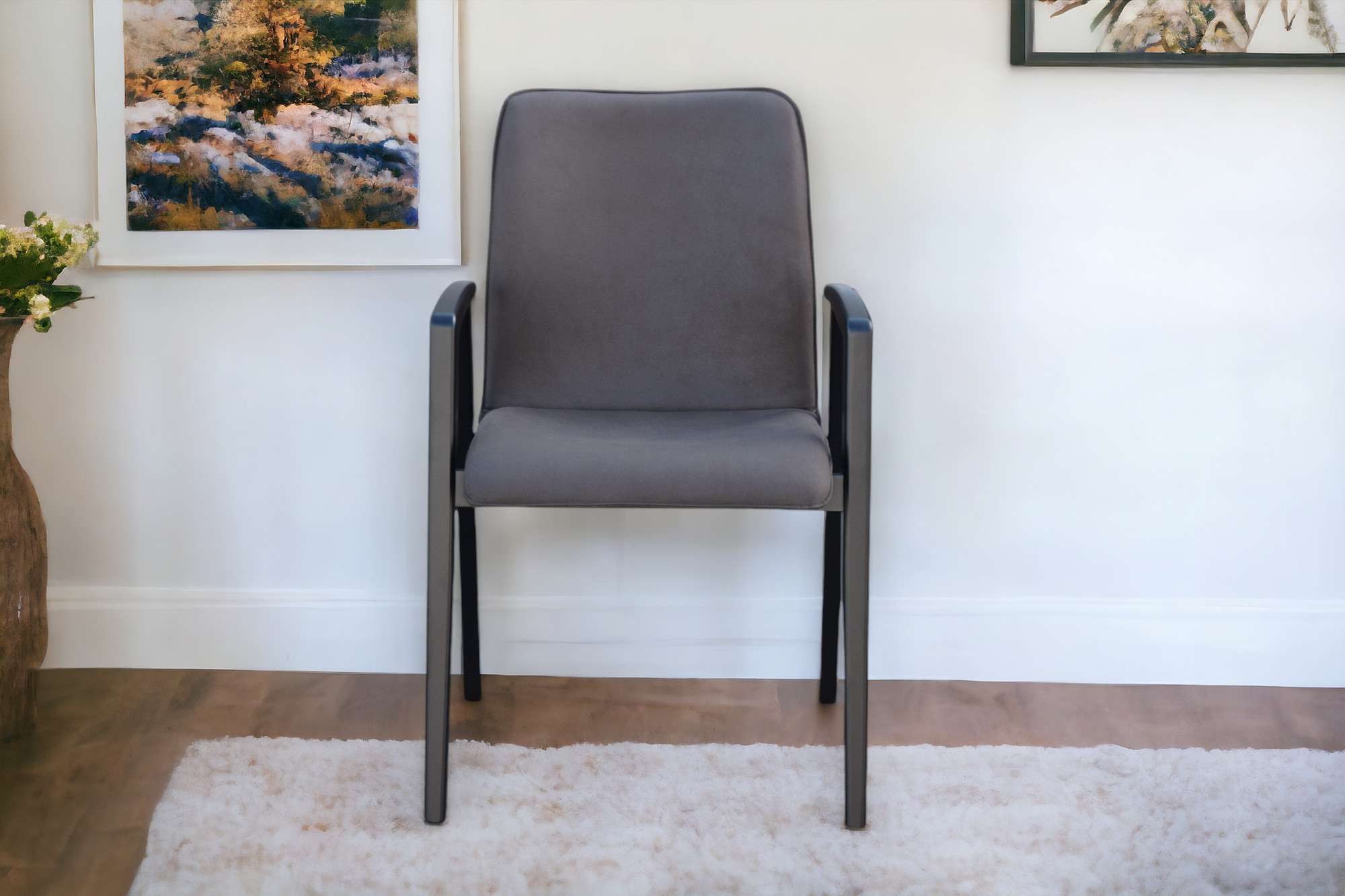 Home affaire Stoel met armleuningen Loreen eetkamerstoel, gestoffeerde stoel, woonstoel, eetstoel met armleuningen (set, 2 stuks)