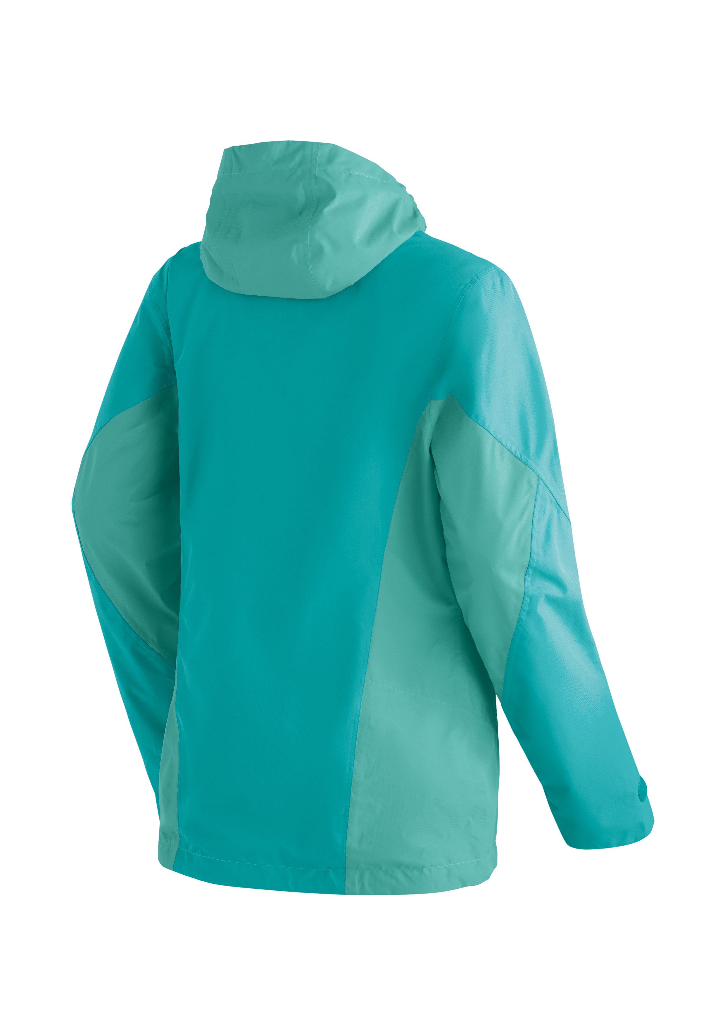 Maier Sports Outdoorjack Brocken W Dames jacke waterdicht, functionele jas met 2 buitenzakken + binnenzak