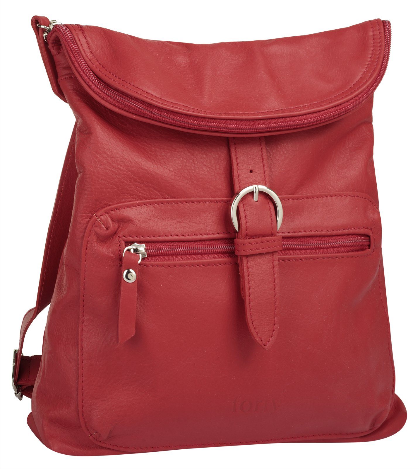 Forty Degrees Rugzak echt leer, made in italy