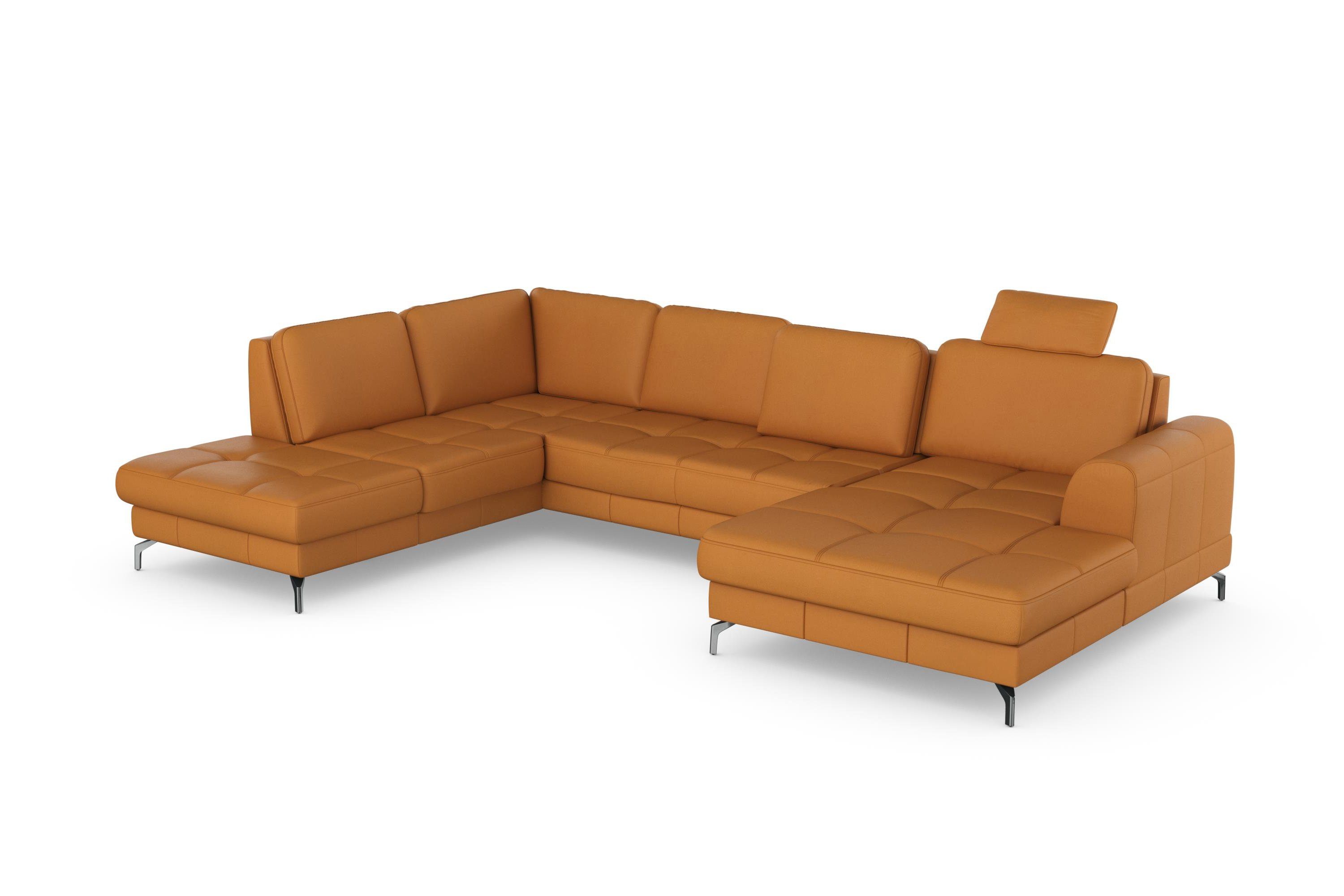 sit&more Zithoek Bendigo U-vorm inclusief zitdiepteverstelling, bodemvrijheid 12 cm, in 2 pootkleuren