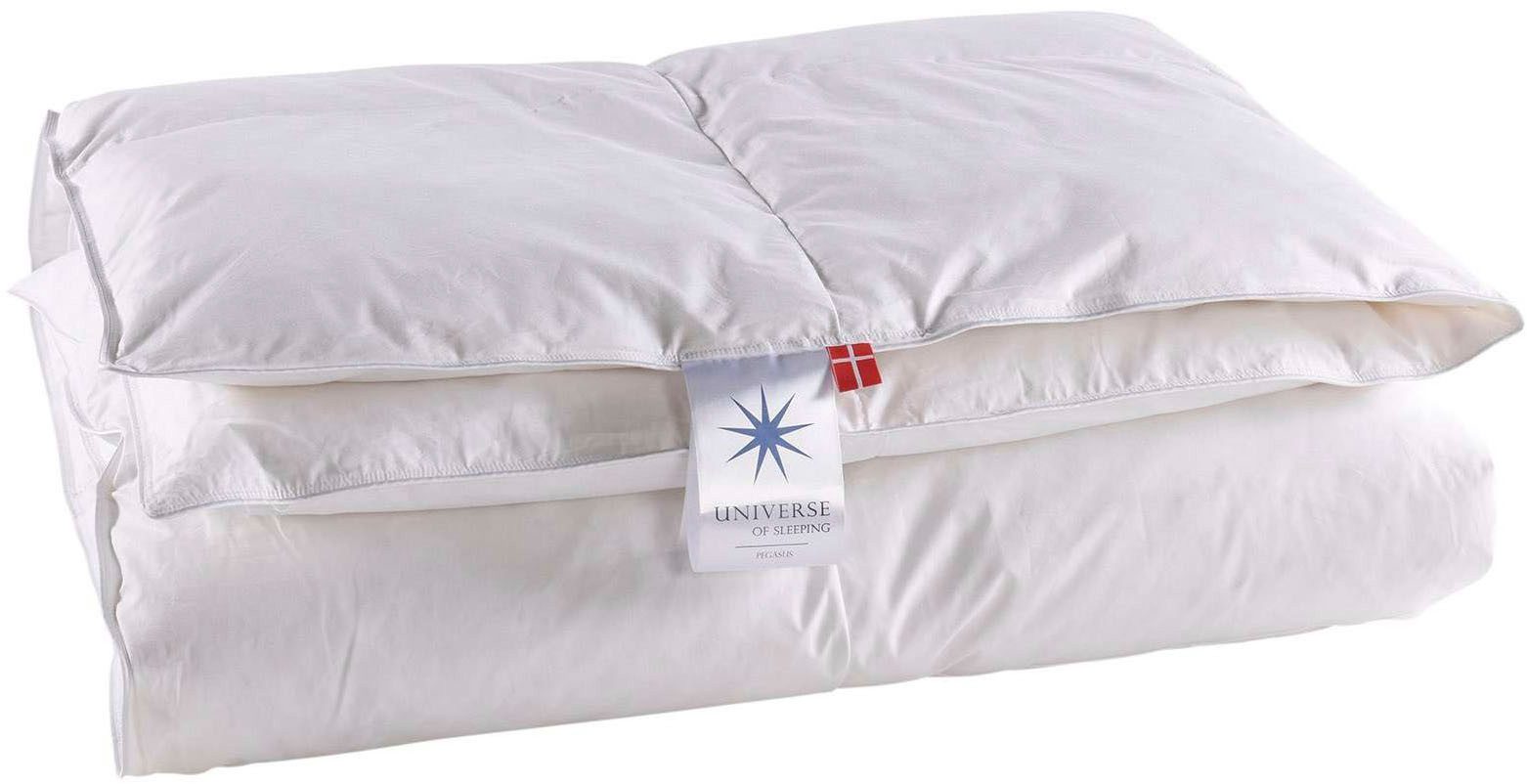 UNIVERSE OF SLEEPING Synthetisch dekbed Pegasus, onderhoudsvriendelijk, allergievriendelijk, 3 warmtestanden, Made in Denmark Normaal
