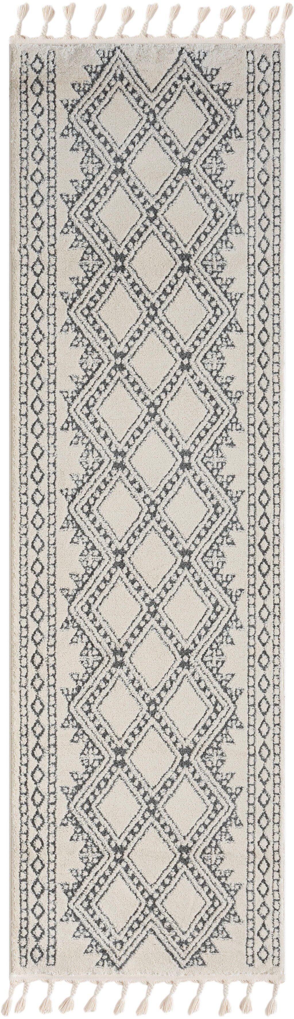 Myflair Möbel & Accessoires Hoogpolig vloerkleed Moroccan Tradition modern, marokkaans ontwerp, fluffy zacht door hoogpolig