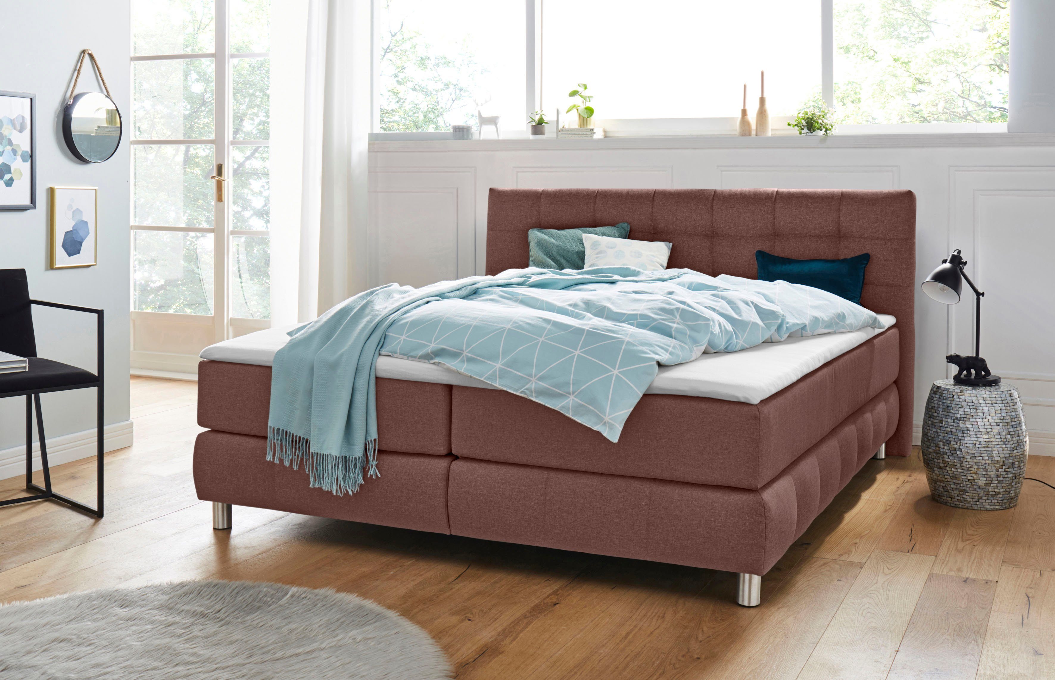 andas Boxspring Salo incl. topmatras, 6 breedten, 2 hardheden, tfk ook in hardheid 4