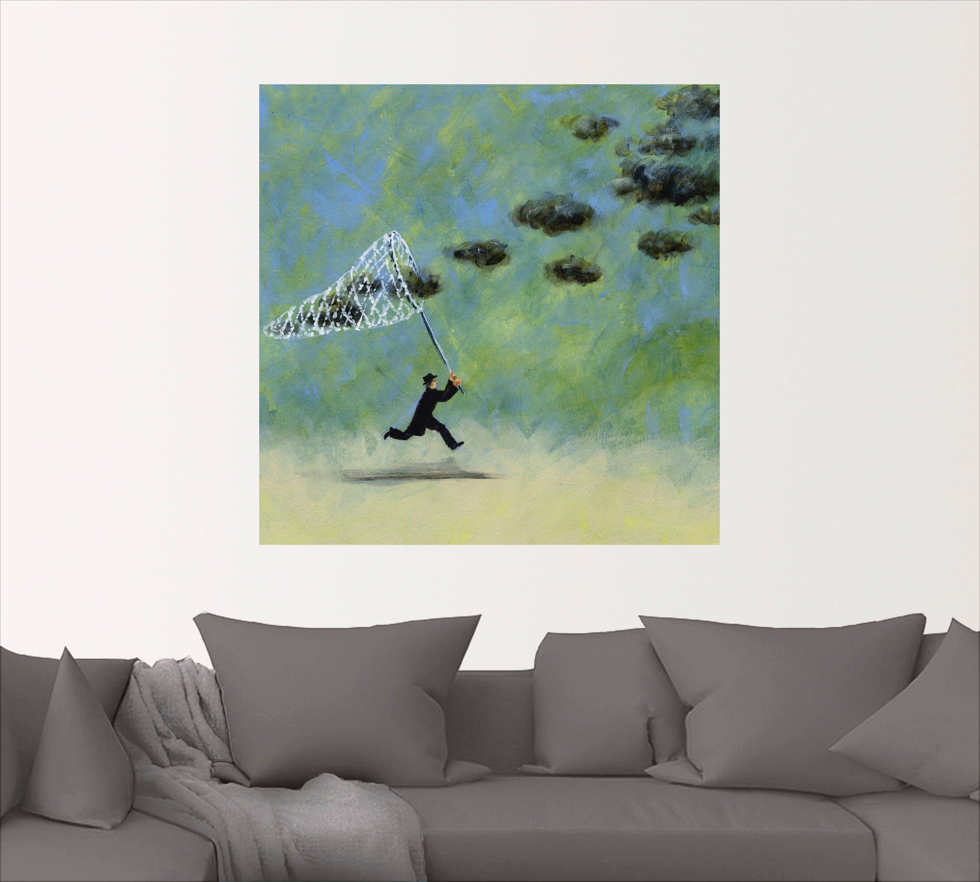 Artland Artprint Wolkenvanger als artprint op linnen, poster, muursticker in verschillende maten