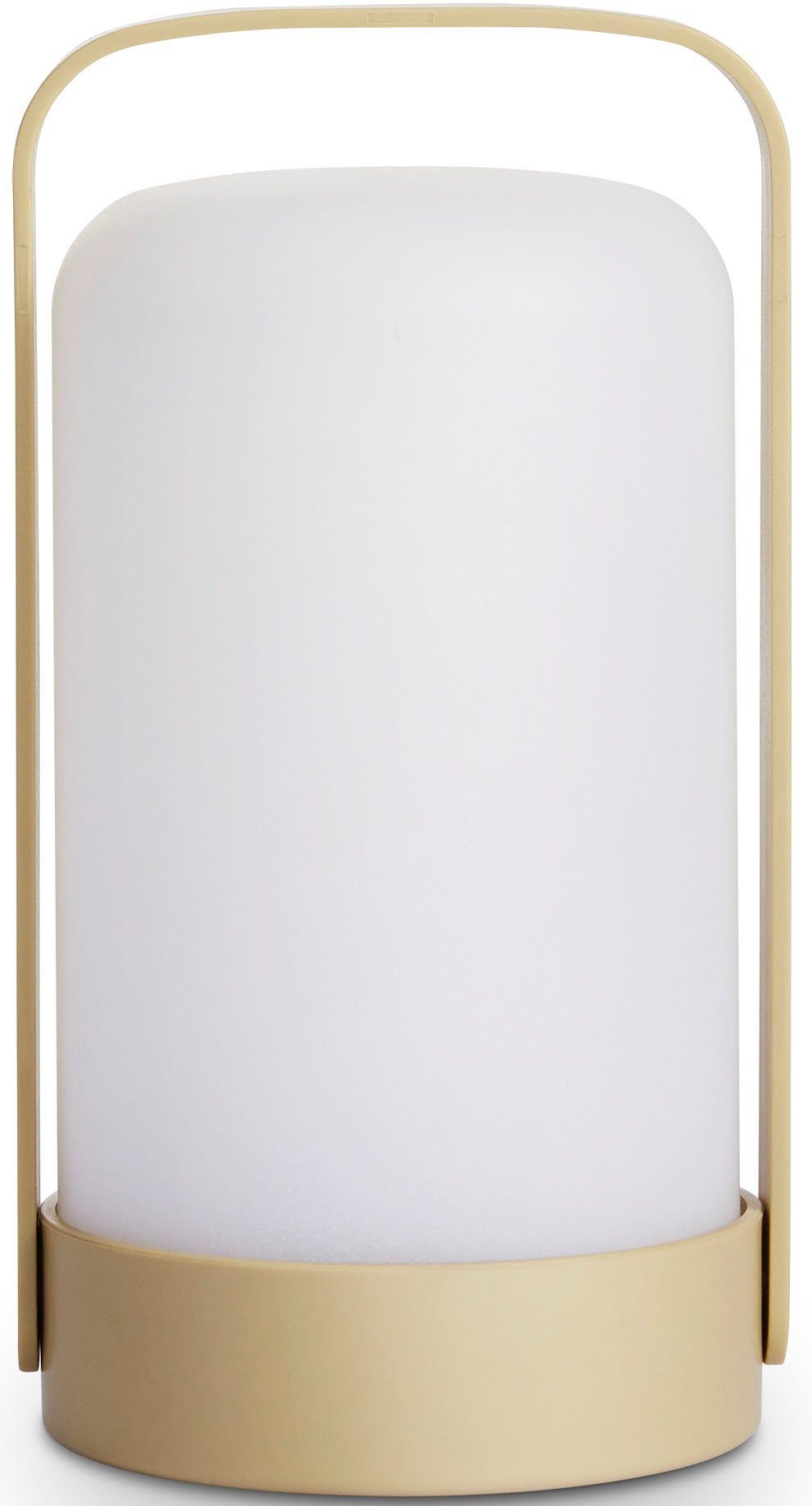 Paco Home Tafellamp ISA Outdoor LED tafellamp balkon voor buiten retro zonder schakelaar oplaadbaar tafellampen rood