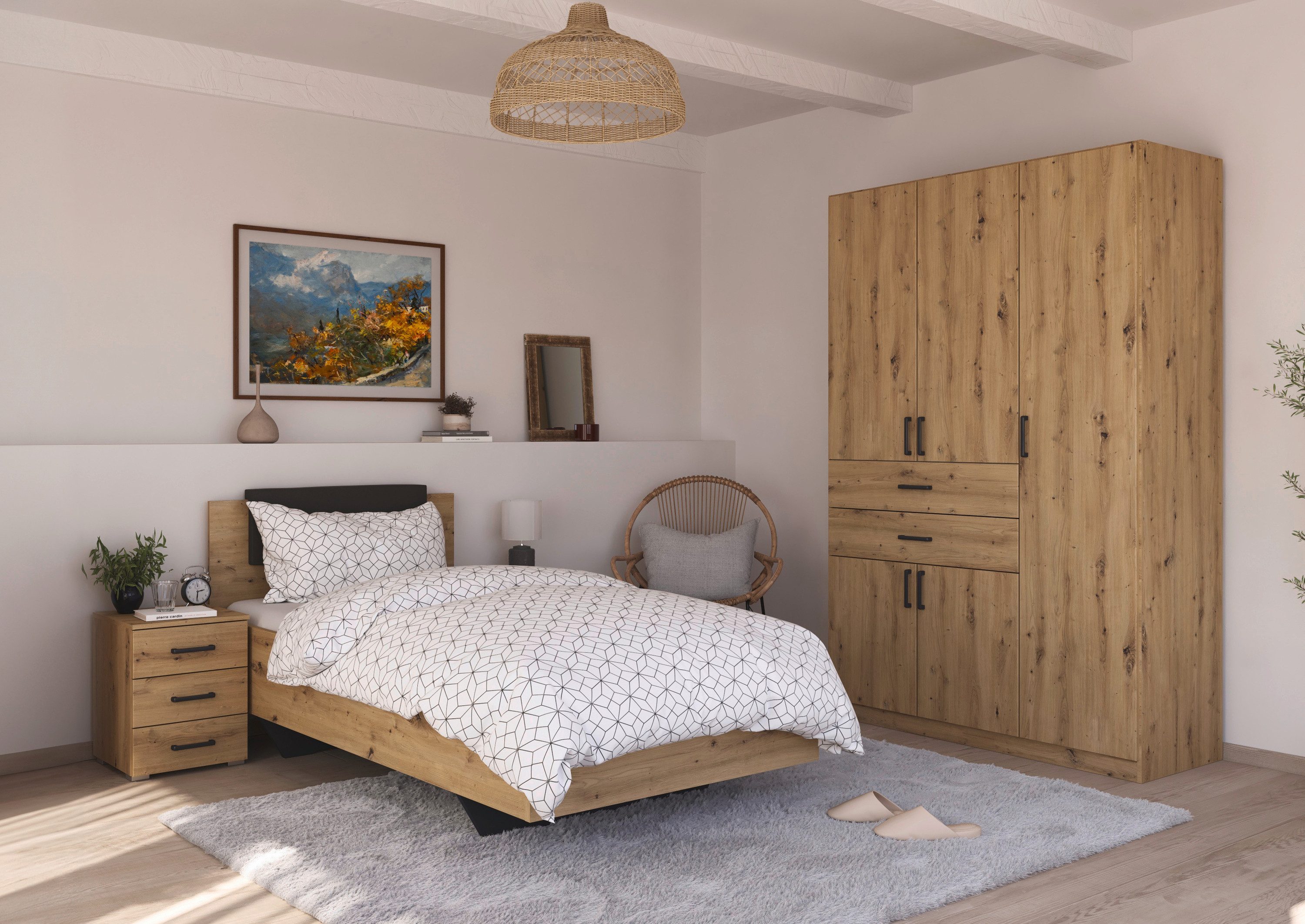 rauch Bed Maika met een afneembare bekleding van imitatieleer