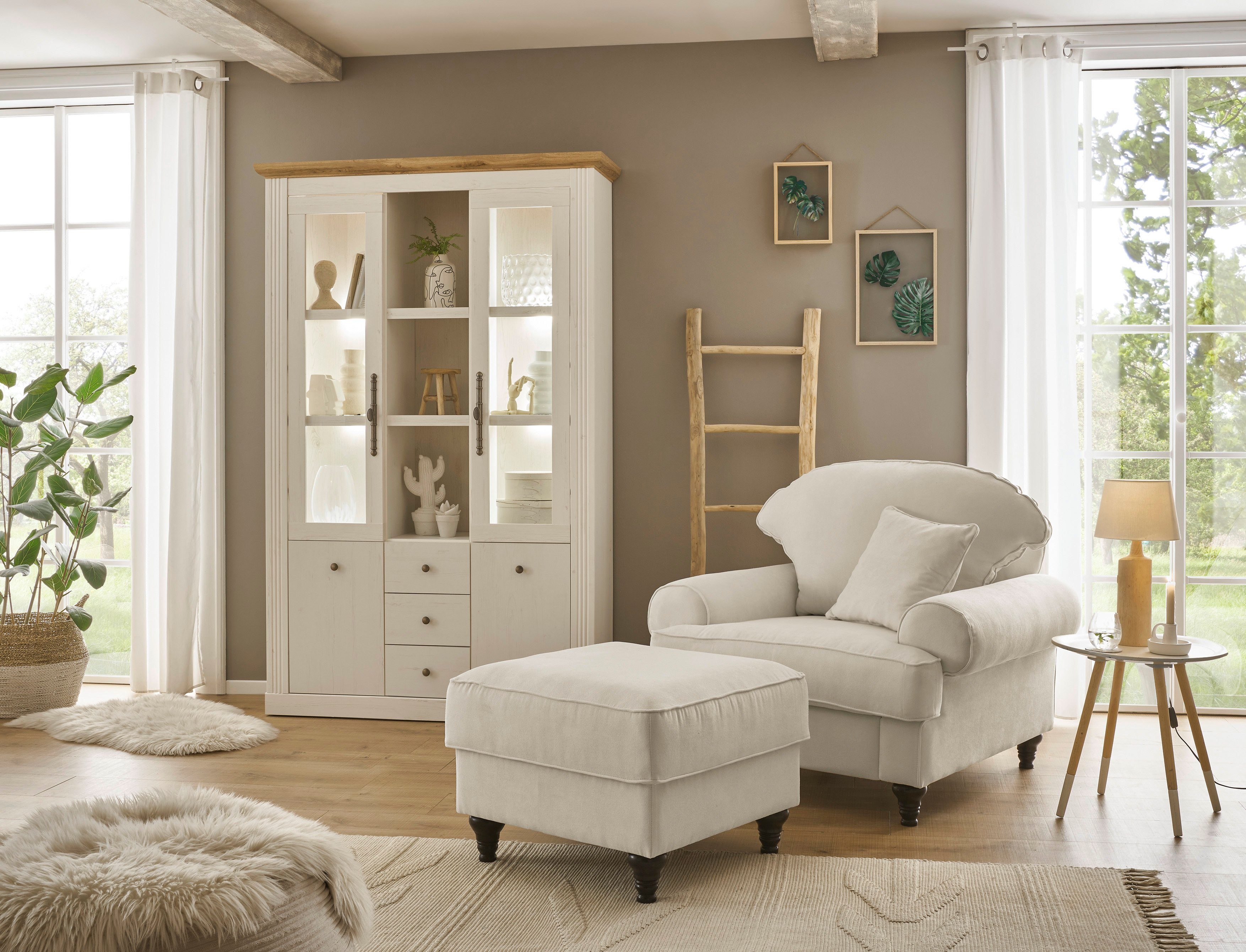 Home affaire Fauteuil Westminster met binnenveringsinterieur (set, 2 stuks)