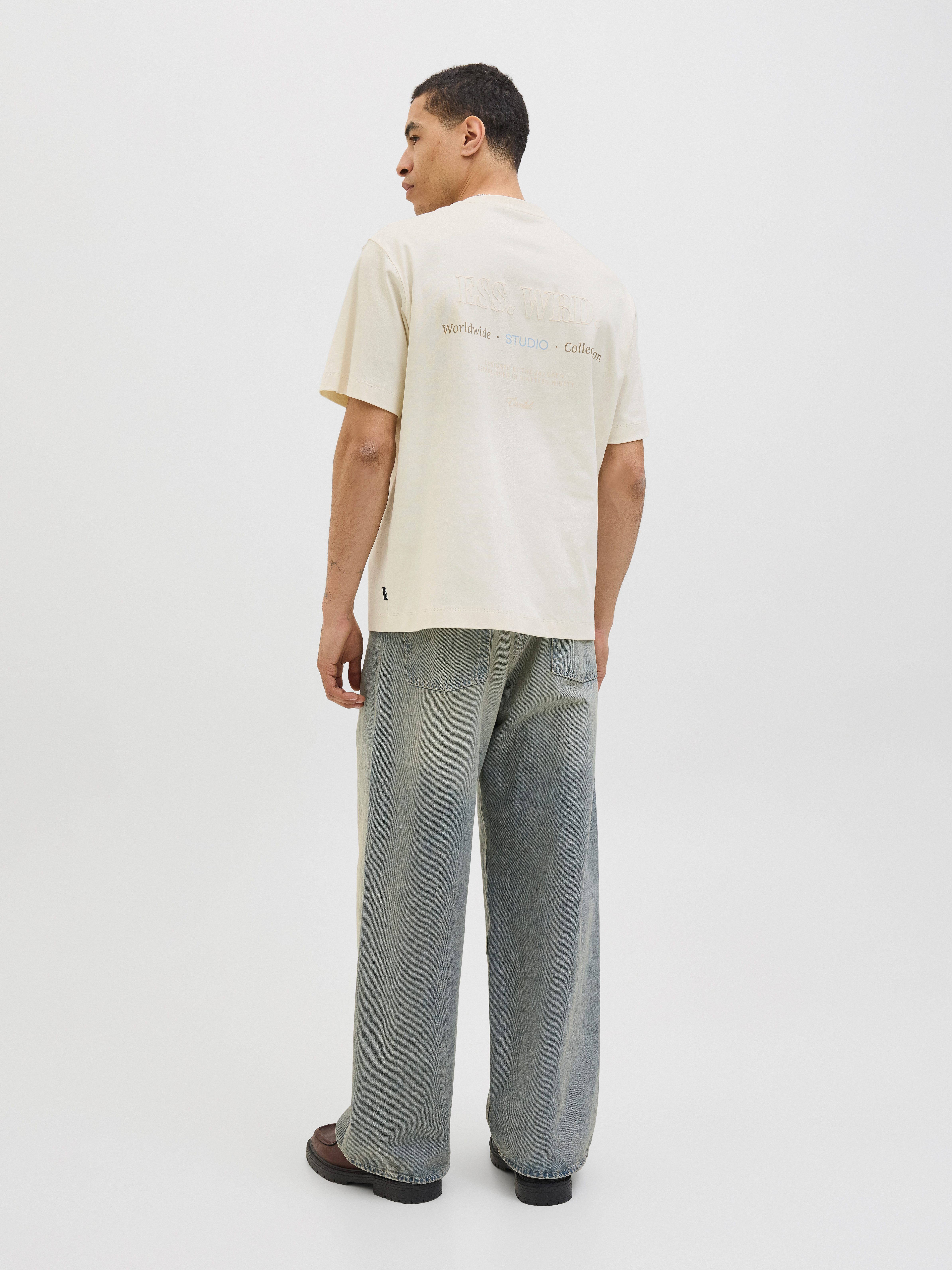Jack & Jones Shirt met ronde hals JJEURBAN EDGE STUDIO TEE SS O-NECK NOOS