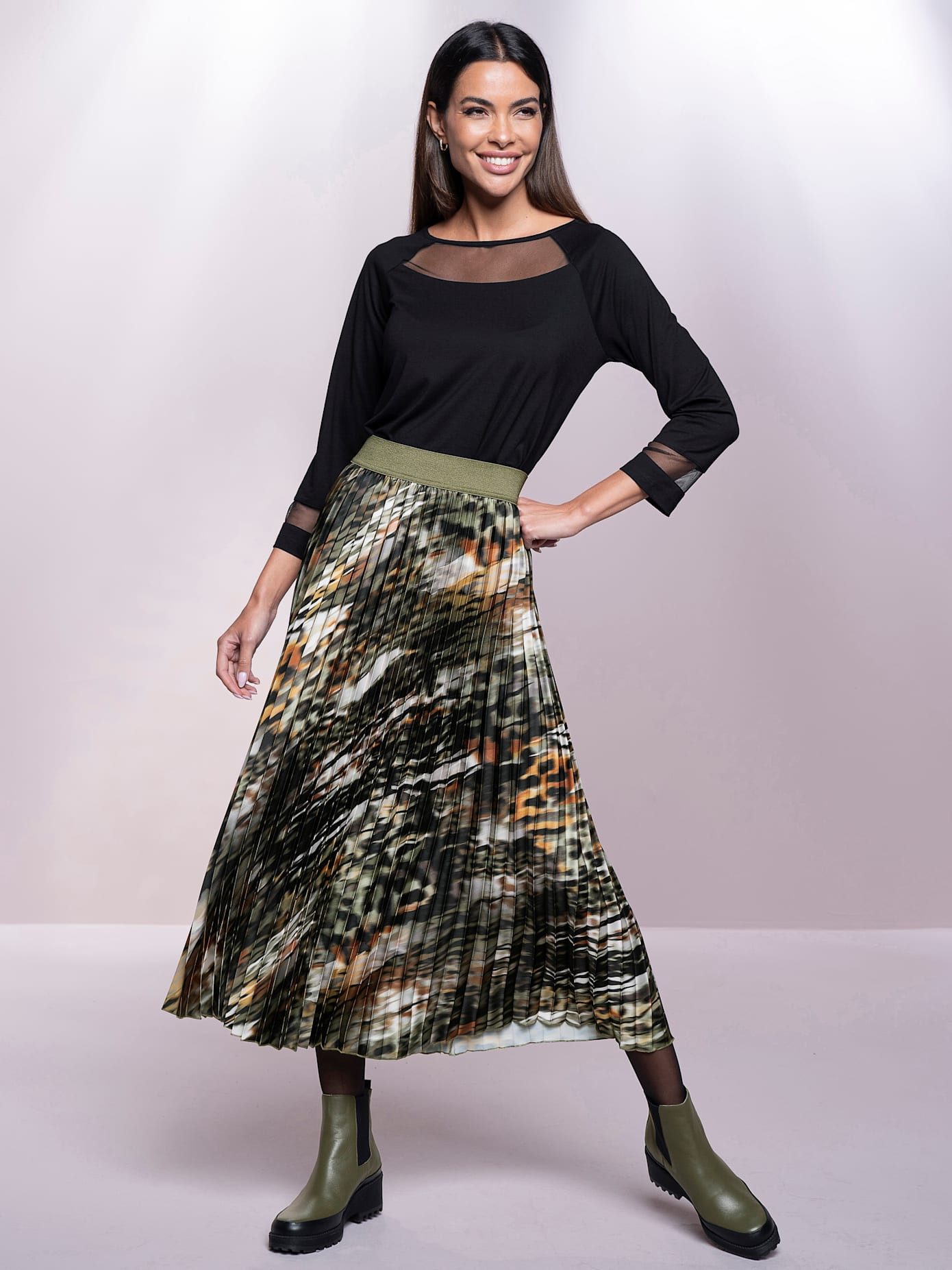 Heine Shirt met ronde hals Shirt (1-delig)