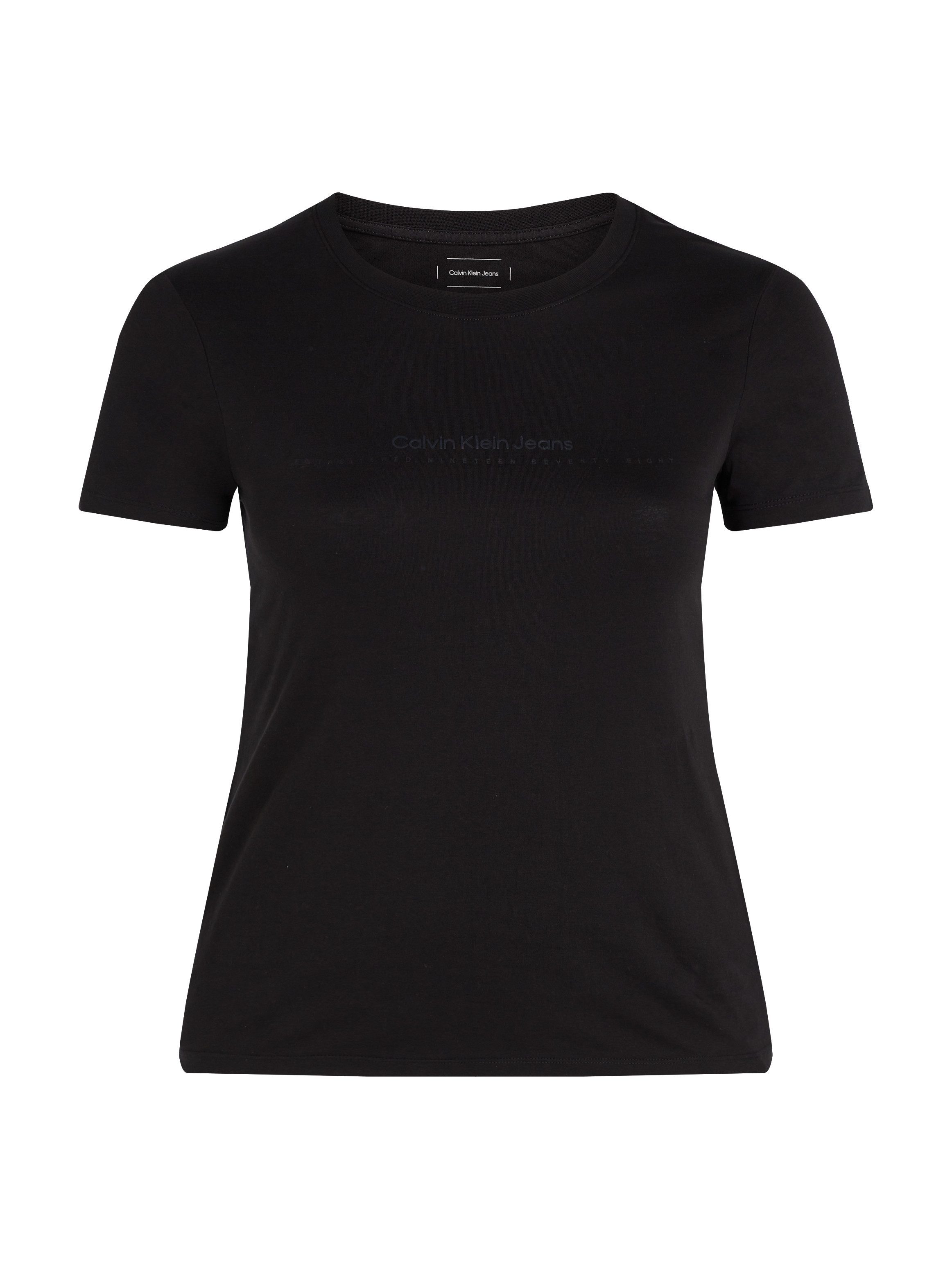 Calvin Klein Jeans Plus T-shirt PLUS INSTIT GRAPHIC SLIM TEE
