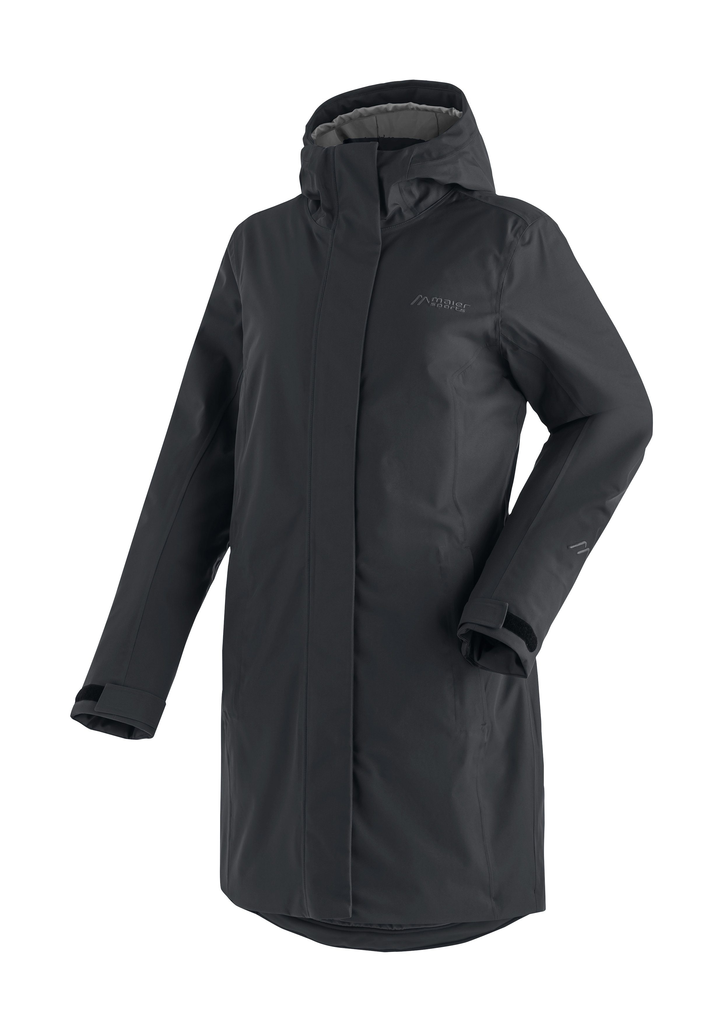 Maier Sports Functioneel jack HANNALI Ventilerend, waterdicht outdoorjack met wattering dames jassen maat 50 zwart