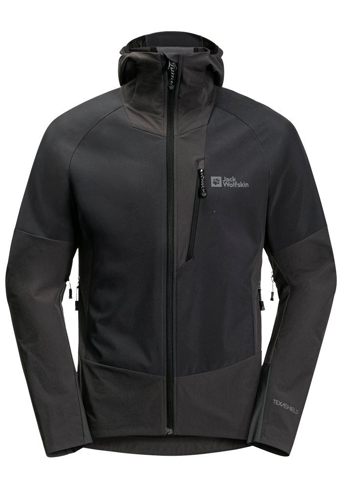 Jack Wolfskin Softshell-jack ALPSPITZE HOODY M