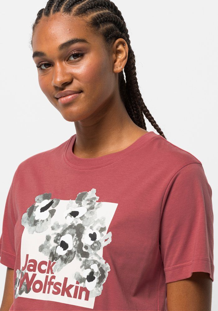 Jack Wolfskin T-shirt FLORELL BOX T W