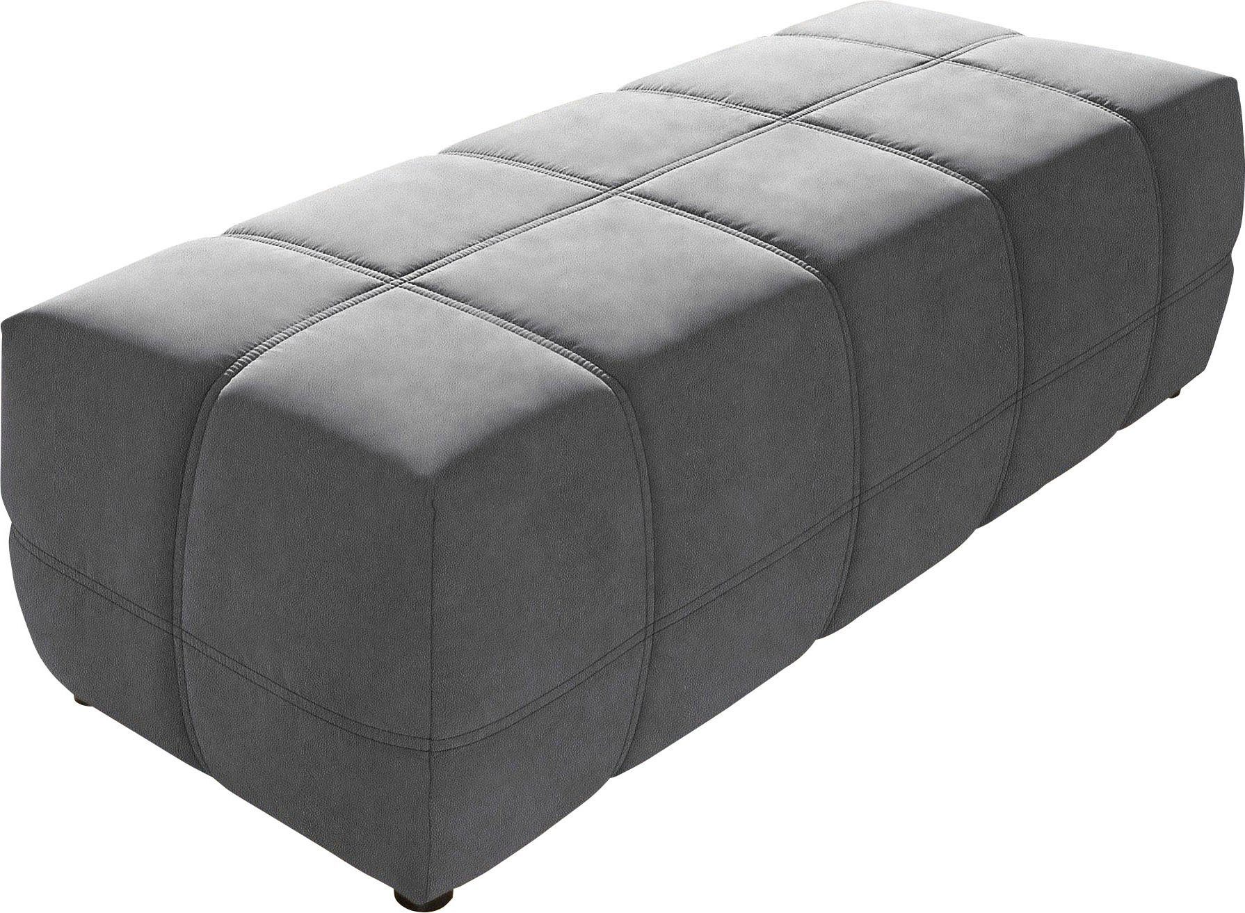 DOMO collection Hocker BRANDON grote uitvoering passend bij 'brandon', ook in cord