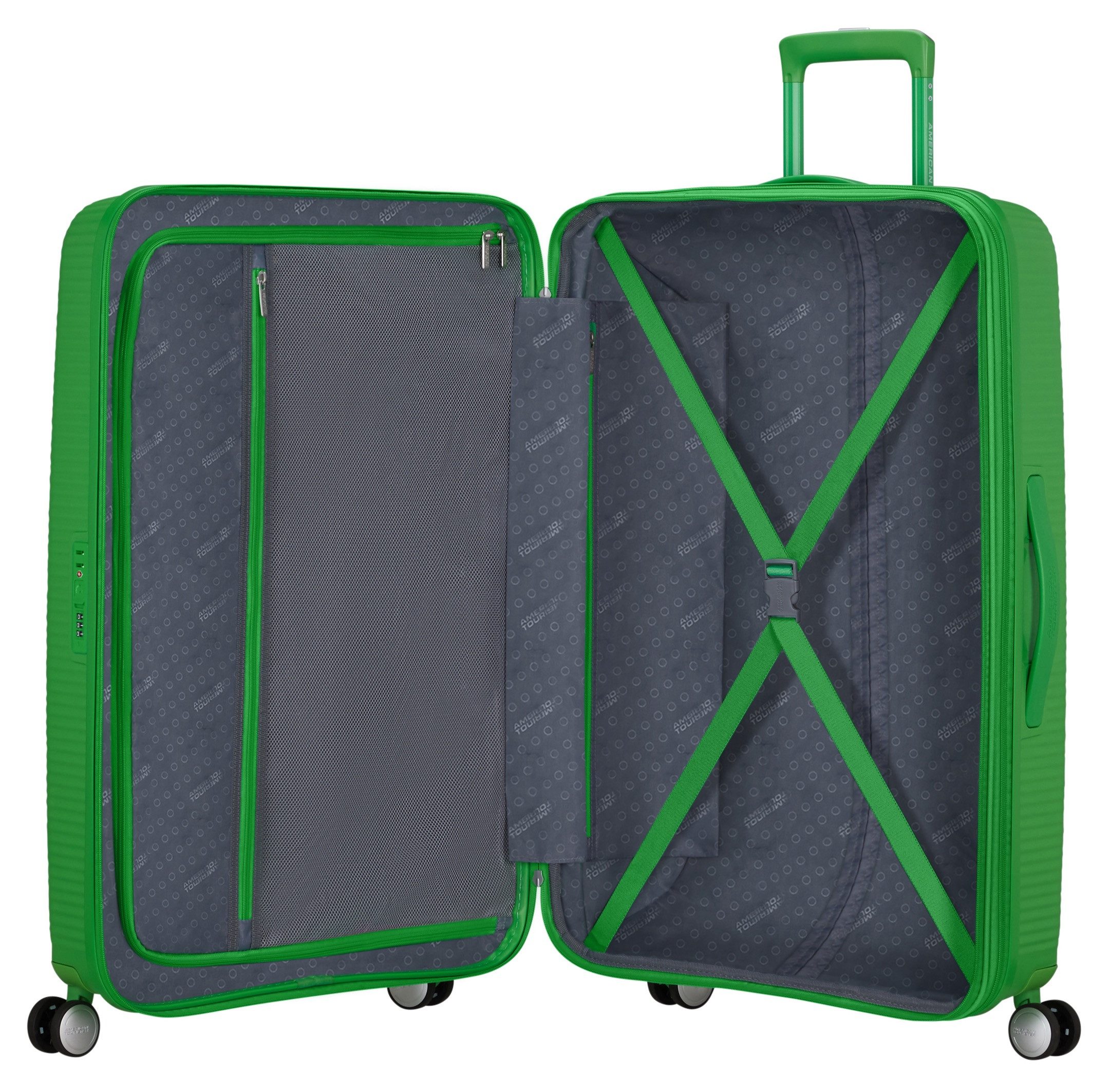 American Tourister Hardshell-trolley SOUNDBOX 77 Reiskoffer trolley incheckbagage TSA-cijferslot volumevergroting