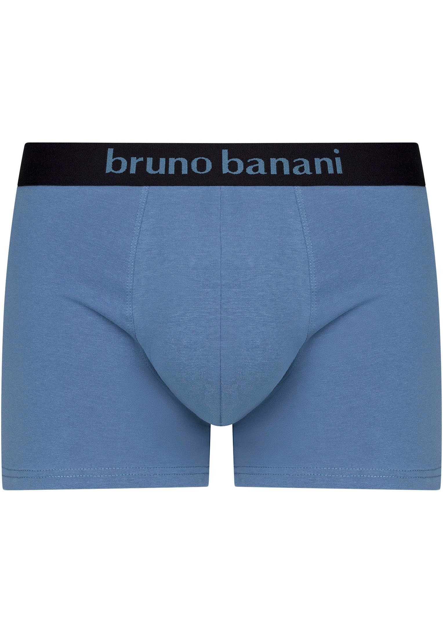 Bruno Banani Boxershort met contrasterend logo-tailleband (2 stuks Set van 2)