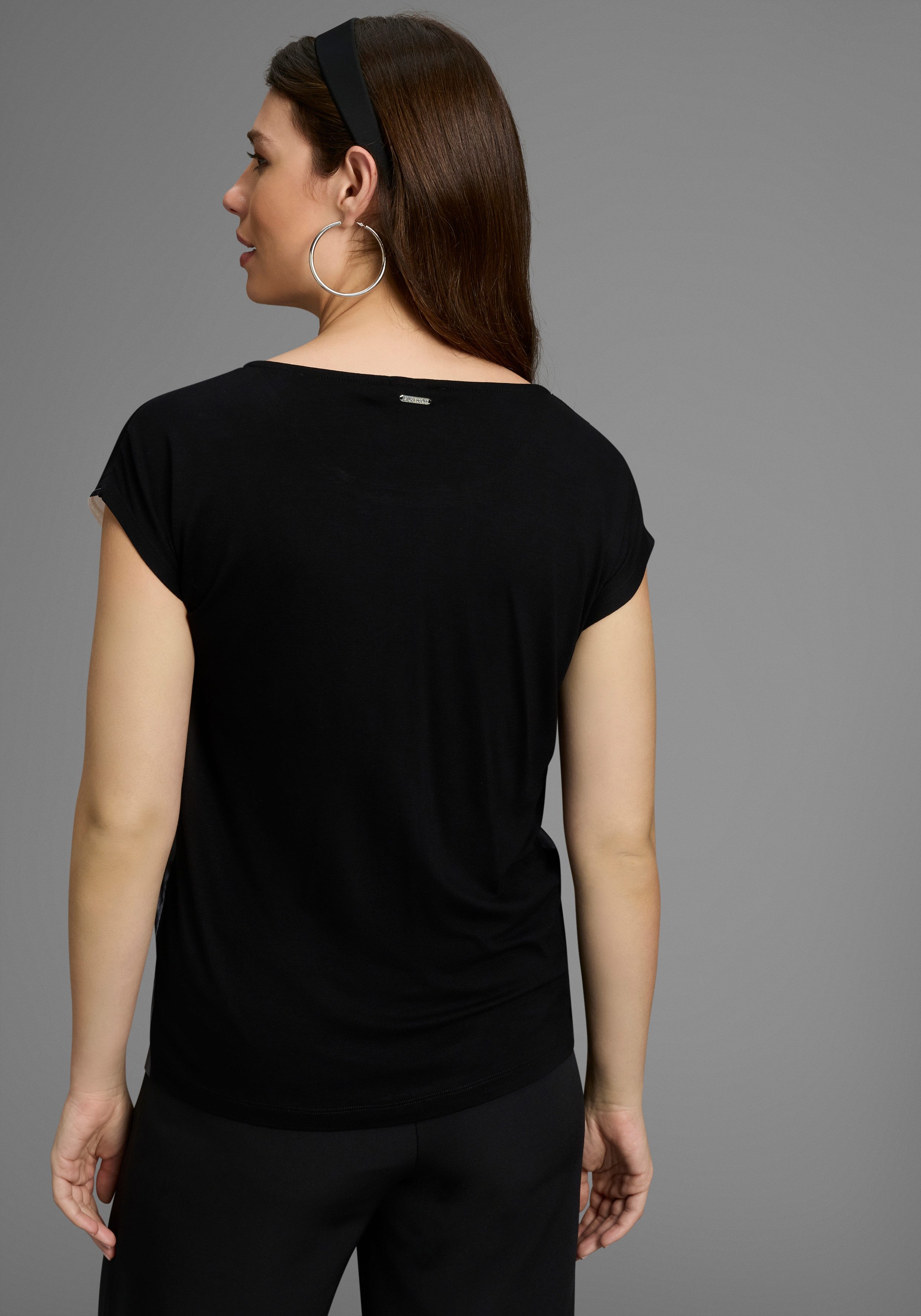 Laura Scott Shirtblouse in modieus streepdesign