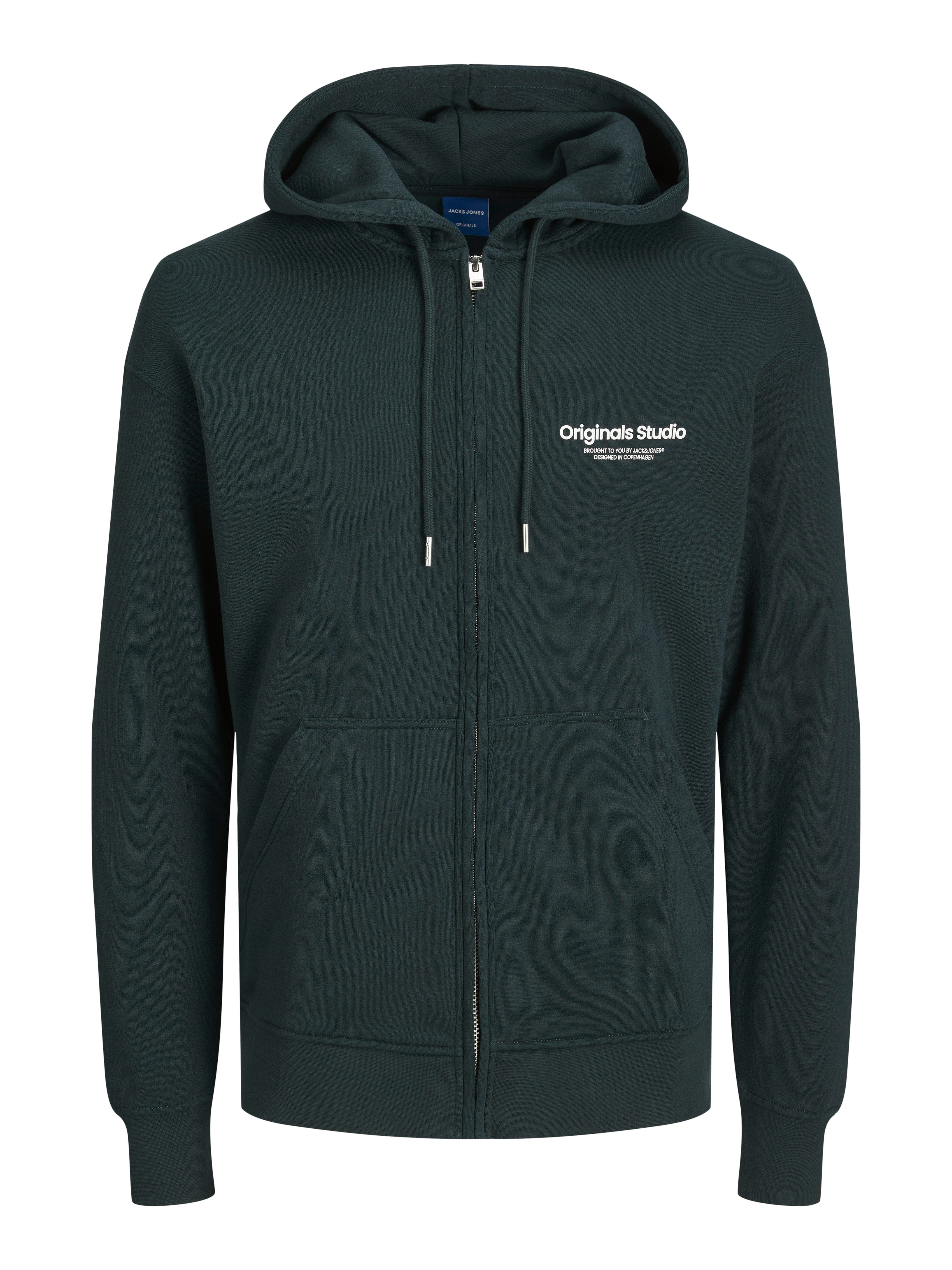 Jack & Jones PlusSize Capuchonsweatvest JORVESTERBRO SWEAT ZIP HOOD NOOS PLS
