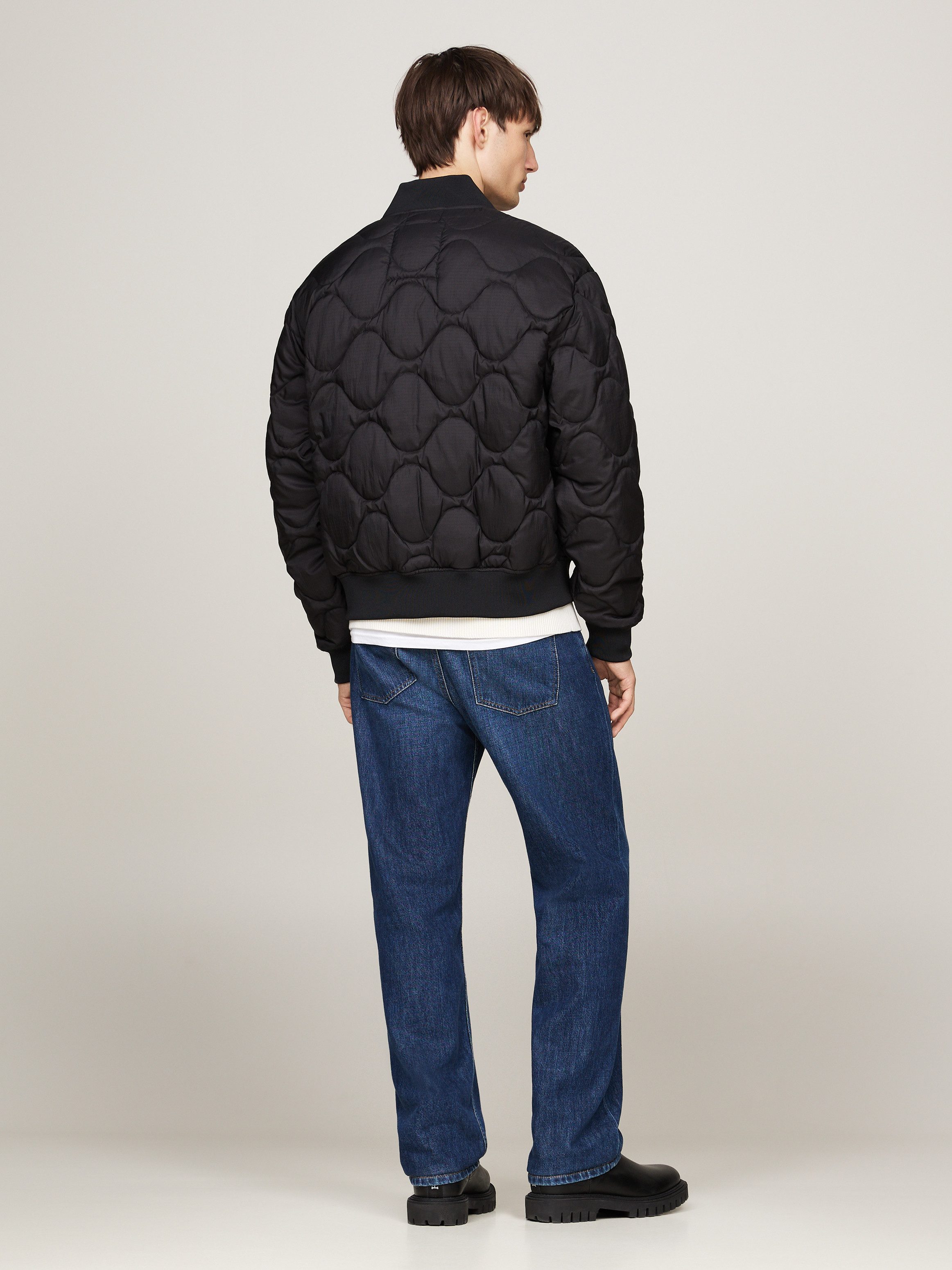 Tommy Hilfiger Gewatteerde jas ONION QUILTED BOMBER met staande kraag modieuze quilting