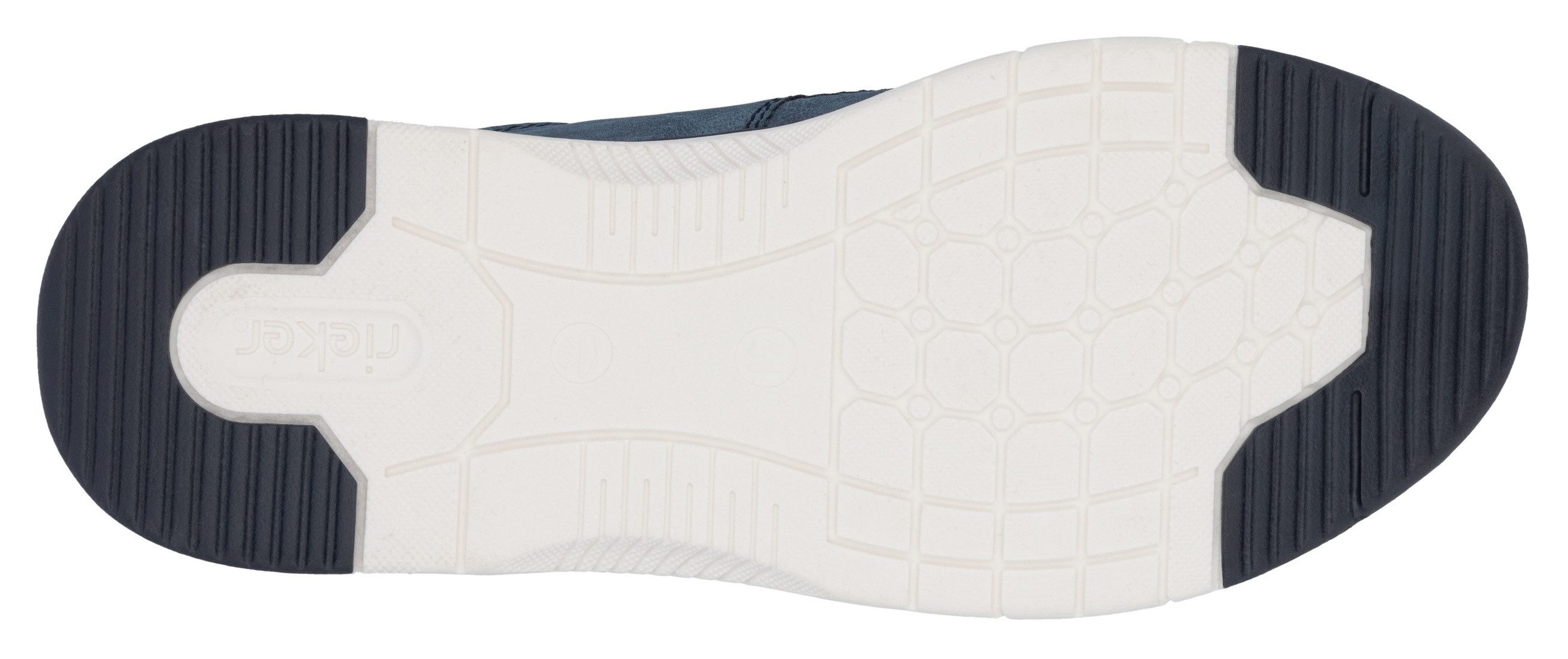 Rieker Slip-on sneakers , vrijetijdsschoen, lage schoen, instapschoen met elastiek