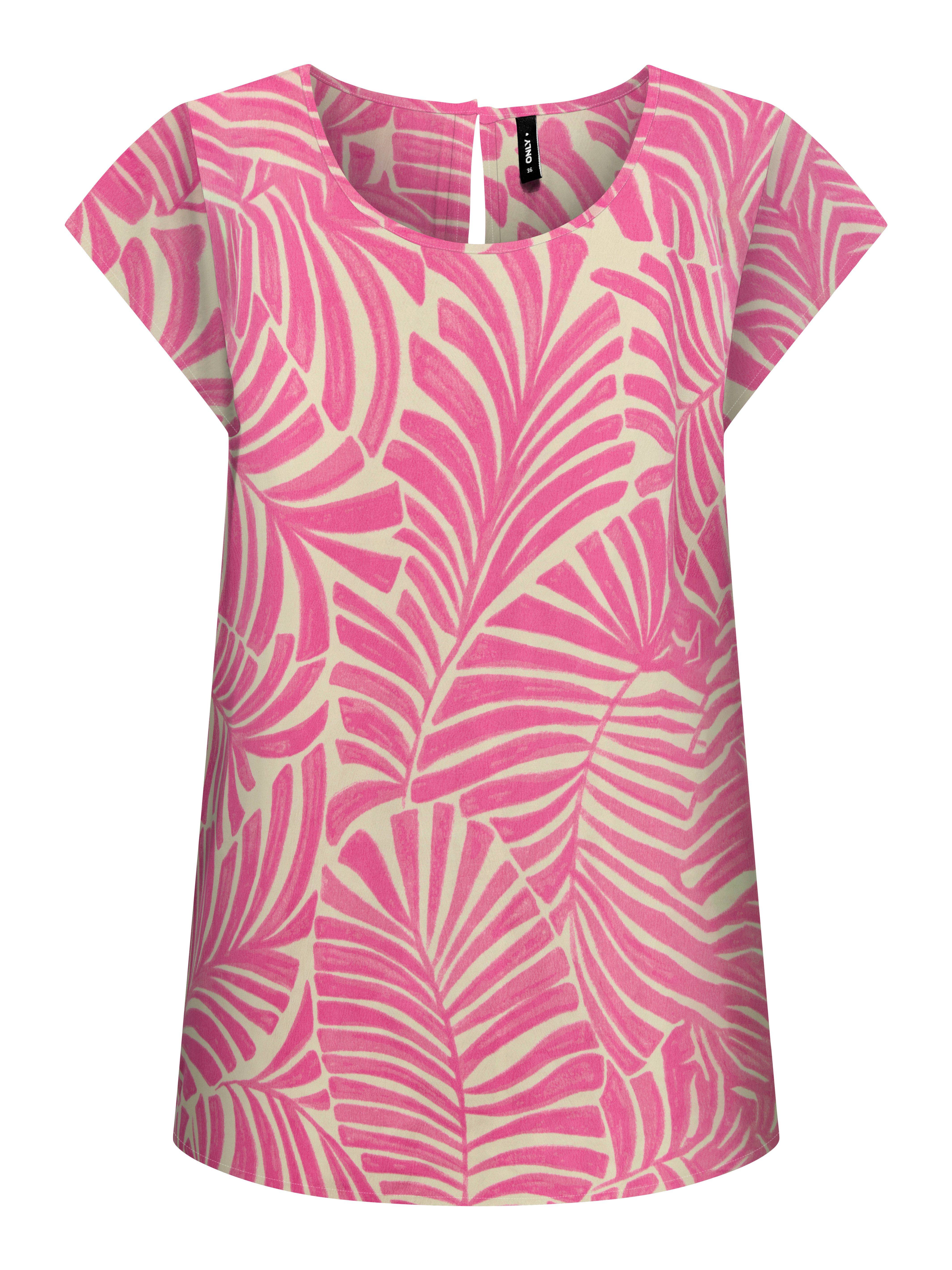 Only Shirtblouse ONLNOVA LIFE S/S TOP AOP PTM