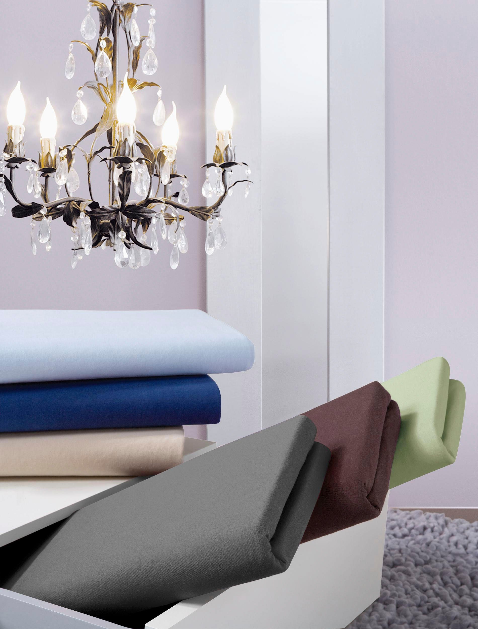 Irisette Hoeslaken Royal 3 (1 stuk) hoeslakens maat 190 cm x 200 cm beige