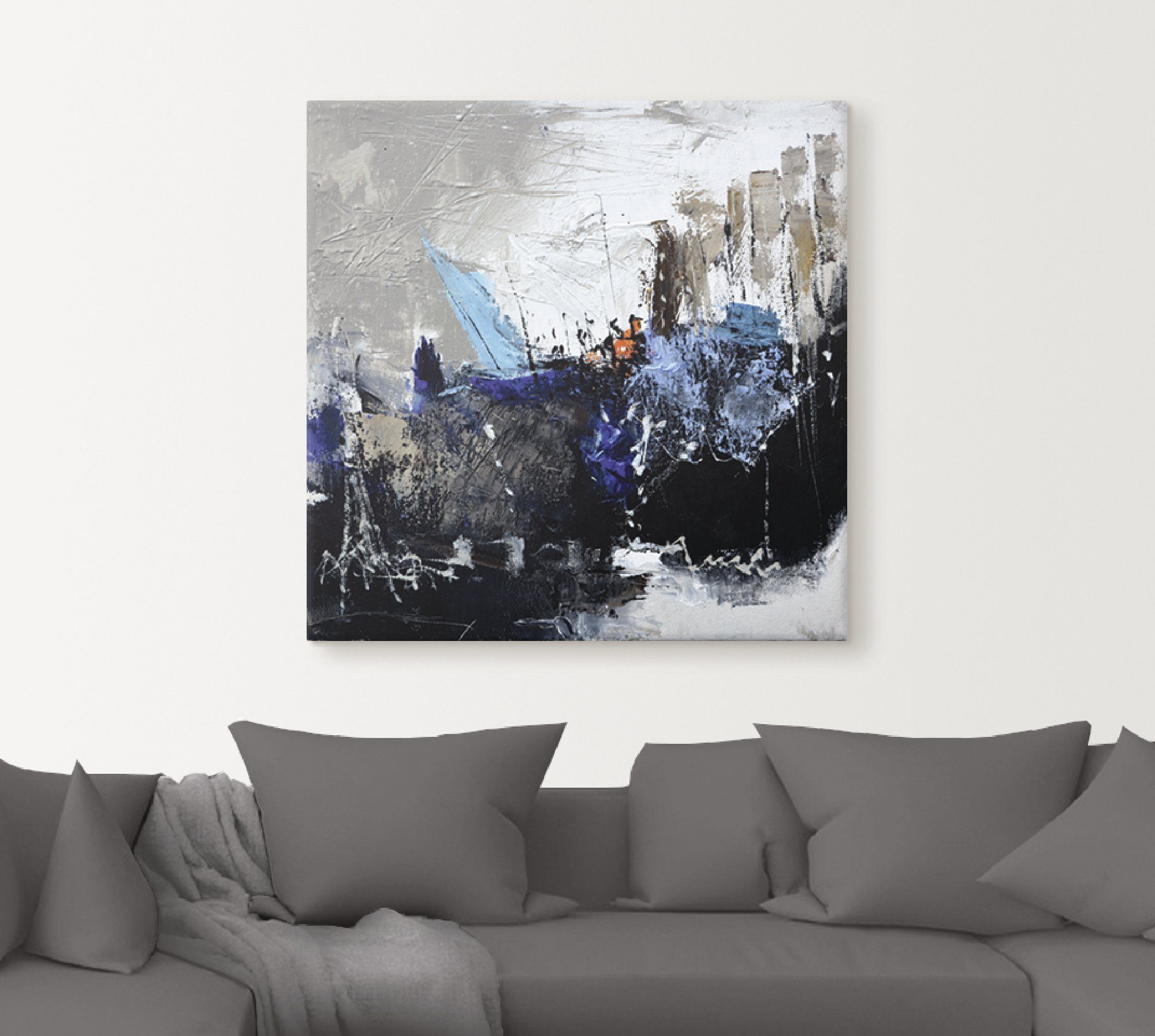 Artland Artprint Abstract II als artprint op linnen in verschillende maten