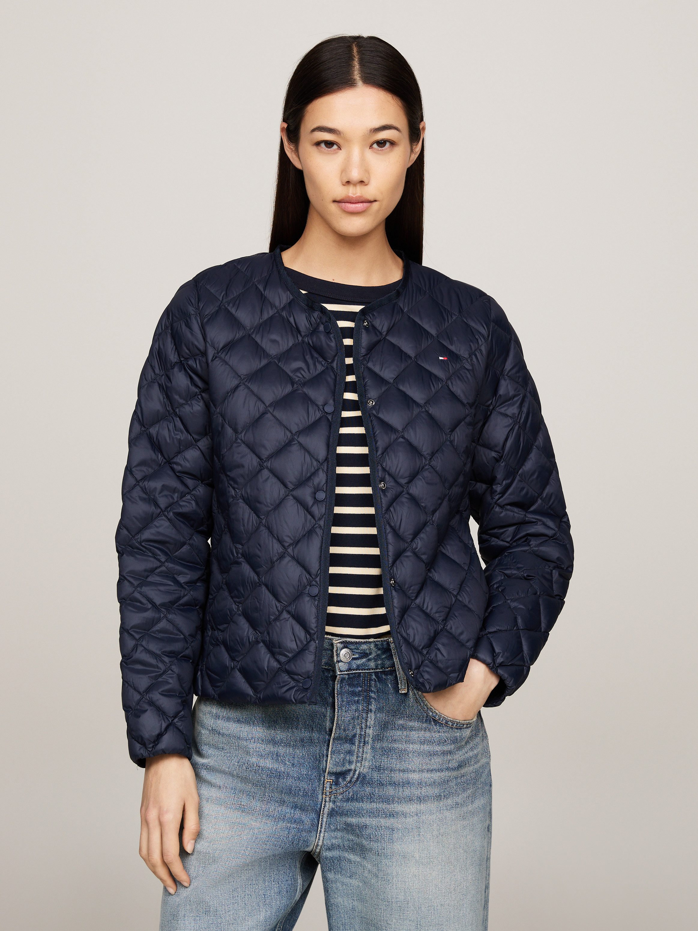 Tommy Hilfiger Gewatteerde jas met geborduurd logo