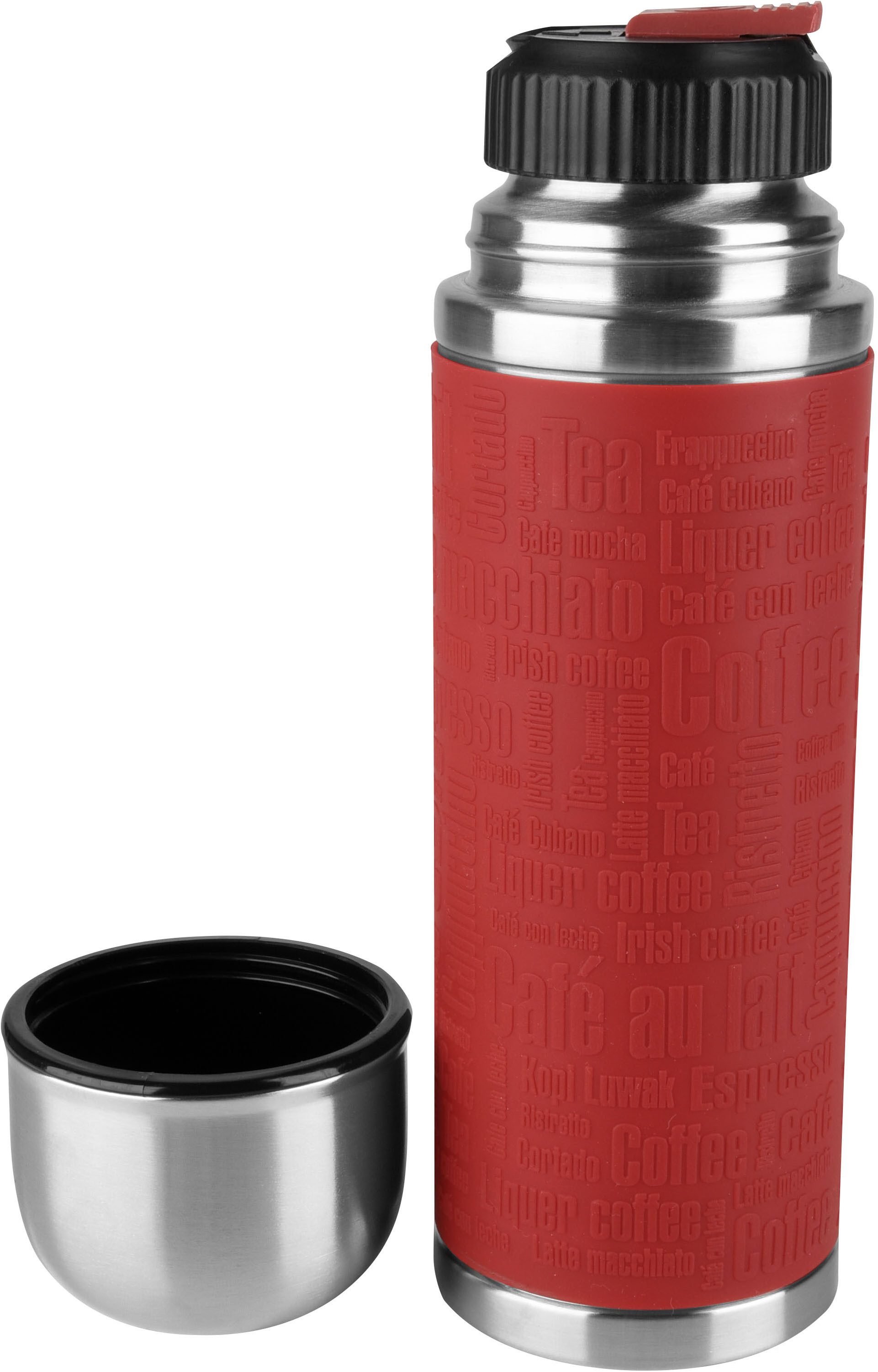 Emsa Thermoskan Senator Sleeve koffie & thee rood