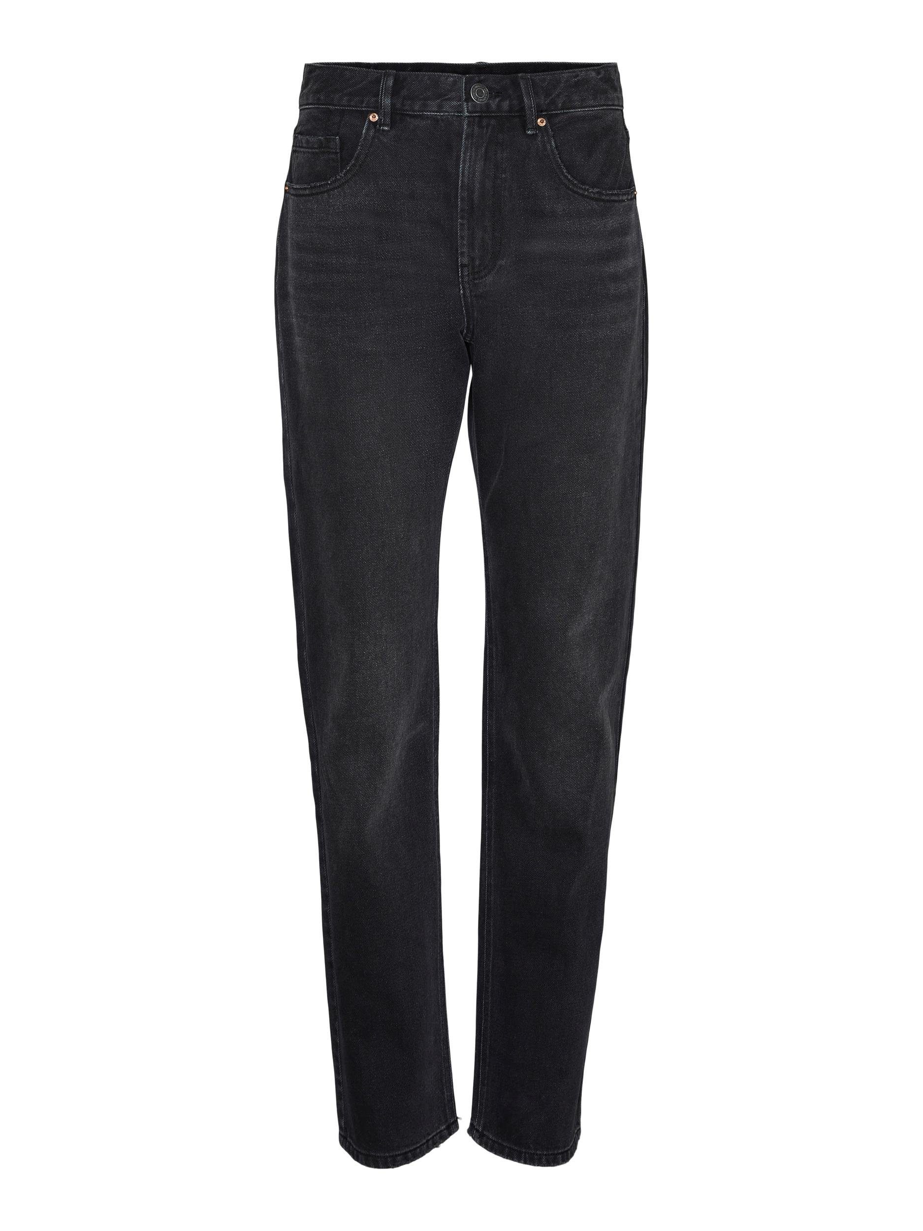Vero Moda High-waist jeans VMHAILEY HR STRAIGHT DNM JNS LI131 NOOS