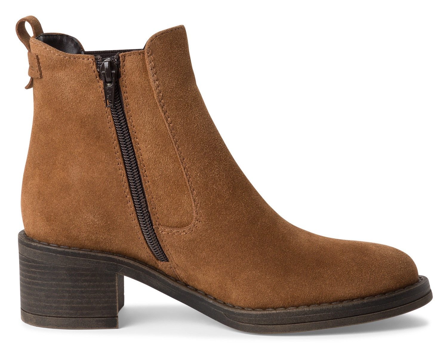 Tamaris Chelsea-boots hakken, enkellaars, zakelijke schoen met touch it-uitrusting
