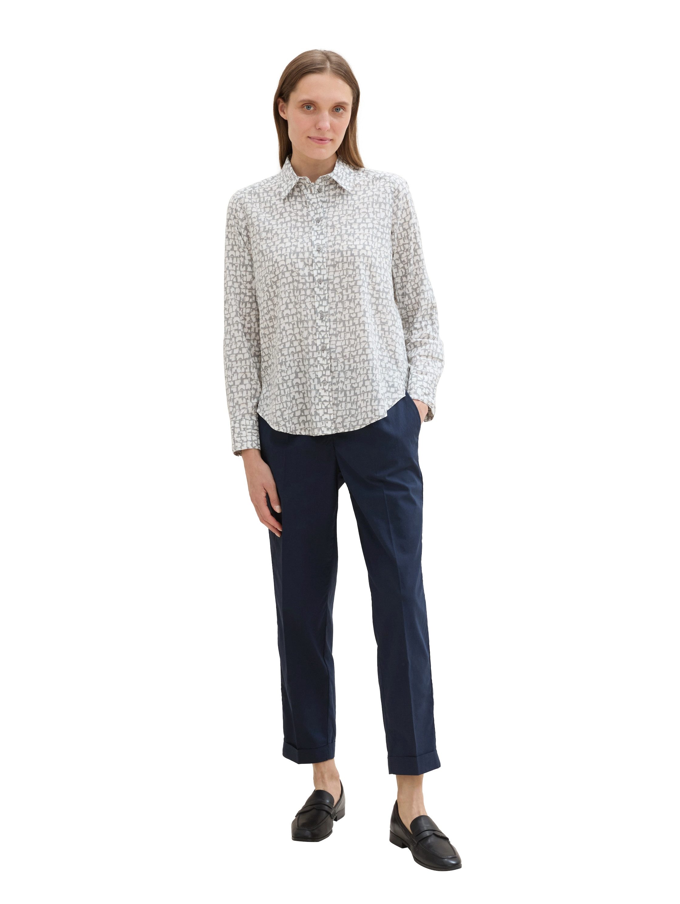 Tom Tailor Blouse met lange mouwen met print all-over