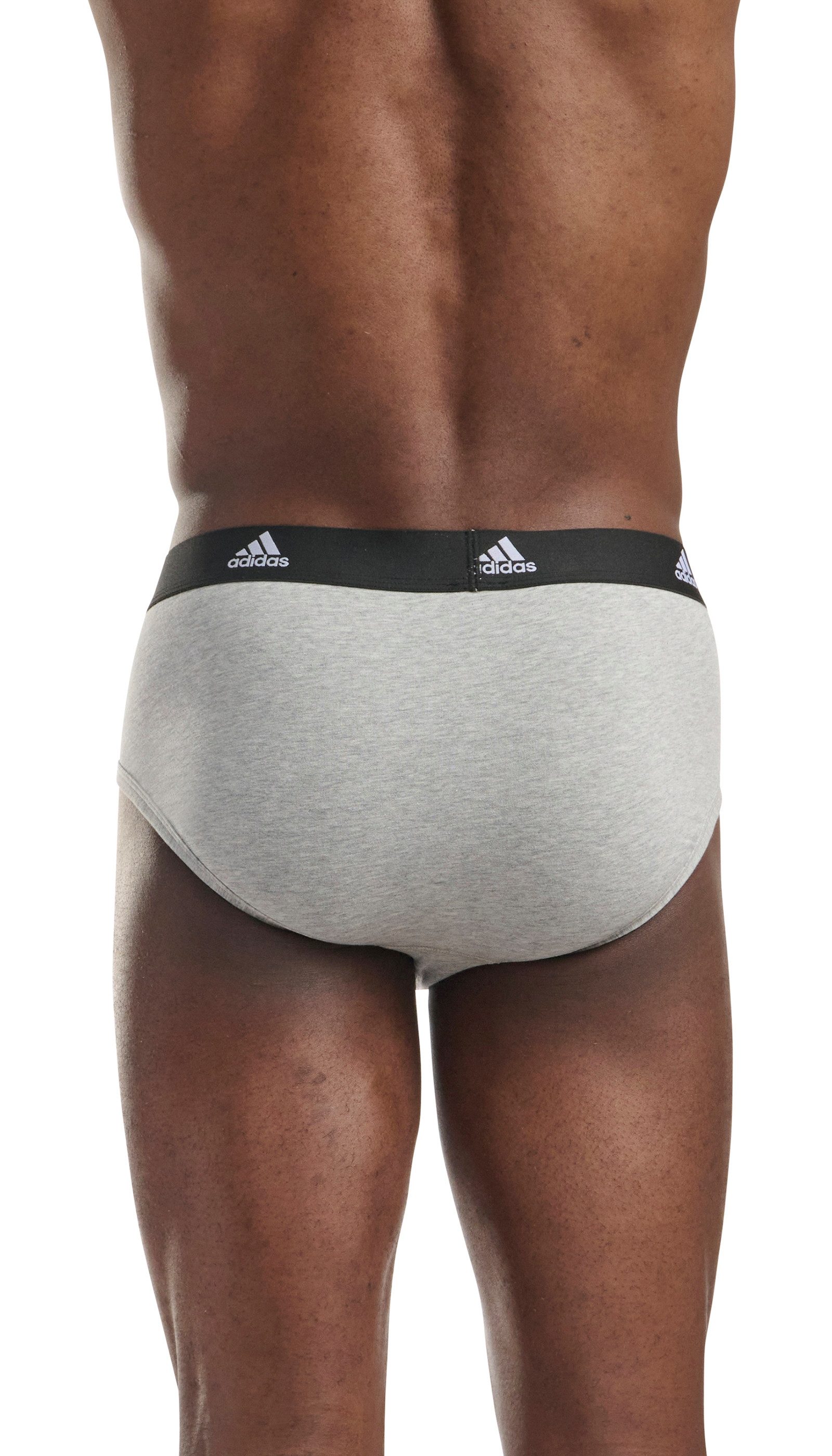 adidas Sportswear Slip Active Flex Cotton met vochtregulerende technologie (3 stuks)