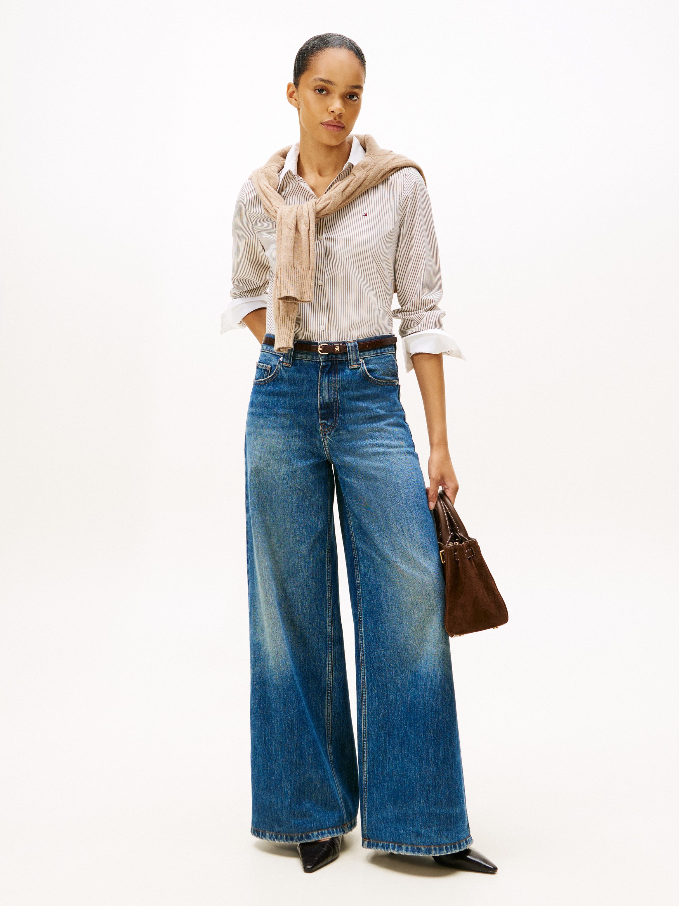 Tommy Hilfiger Shirtblouse ESS POPLIN REGULAR SHIRT