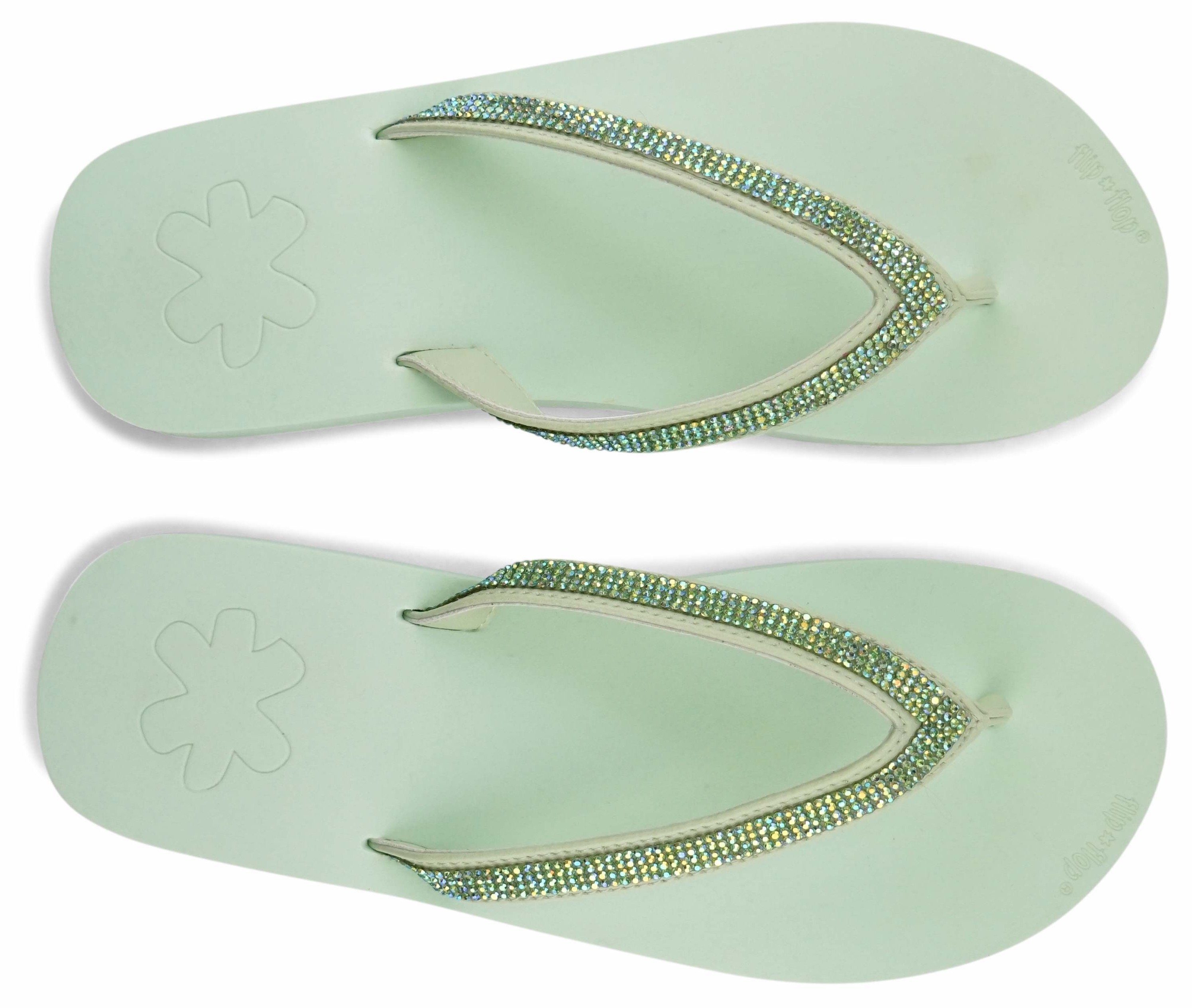 Flip Flop Teenslippers Flip* zomerschoen, slippers, poolslides met glinsterende bandjes