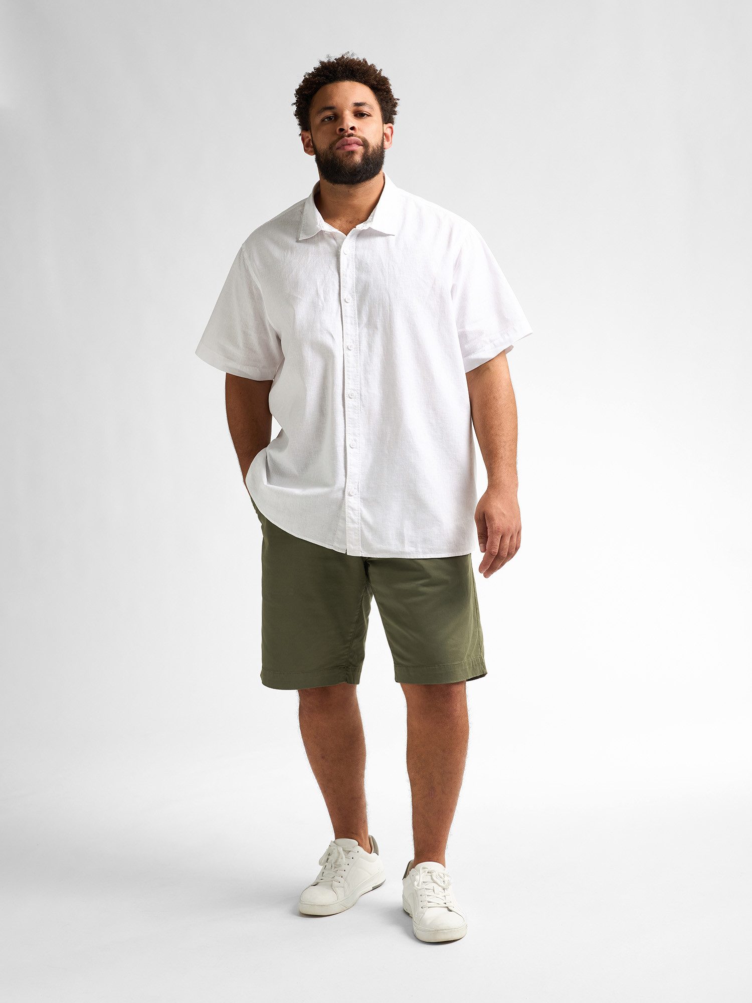 Petrol Industries Chino-short met riem