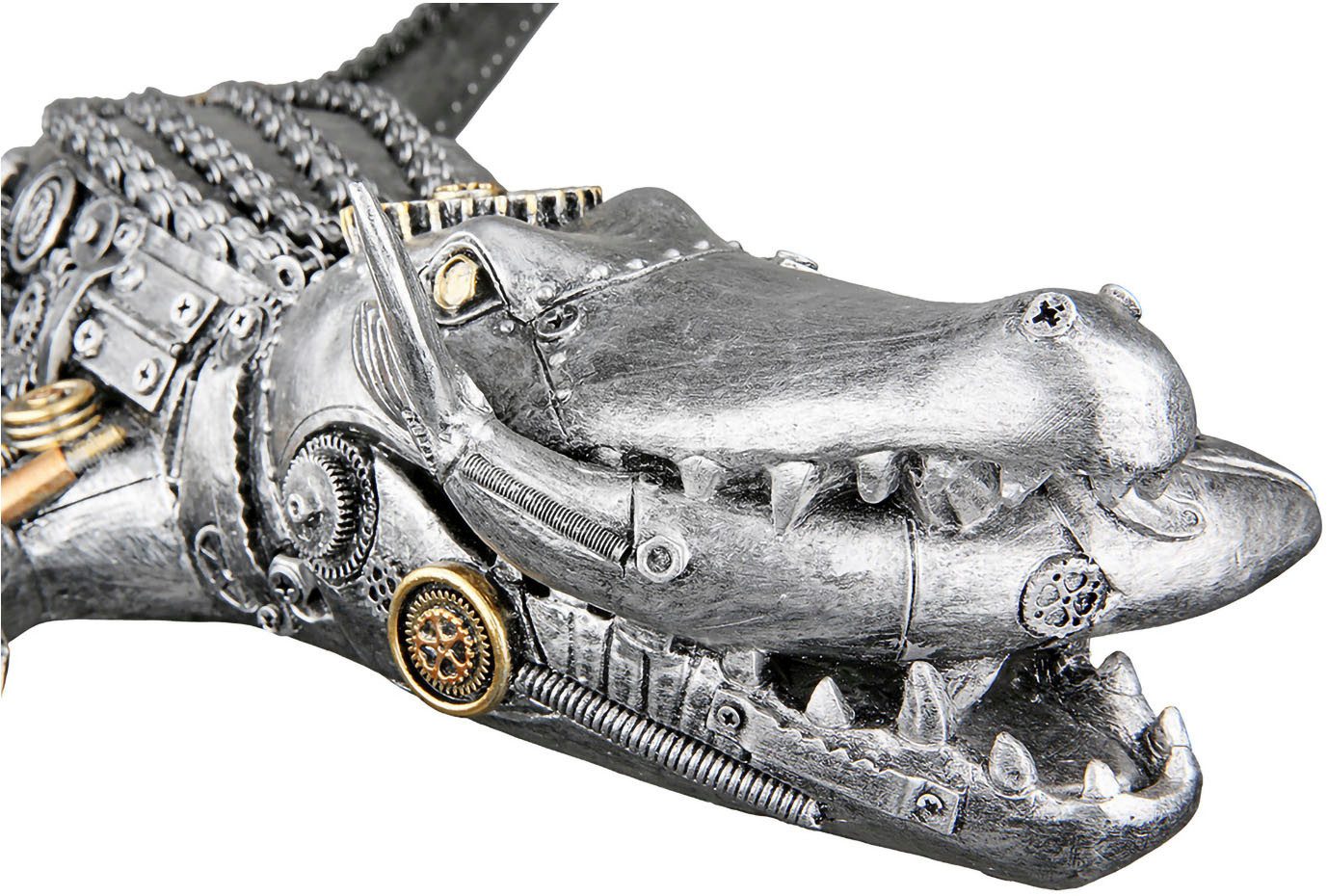 Casablanca by Gilde Dierfiguur Sculptuur "Steampunk krokodil" (1 stuk)