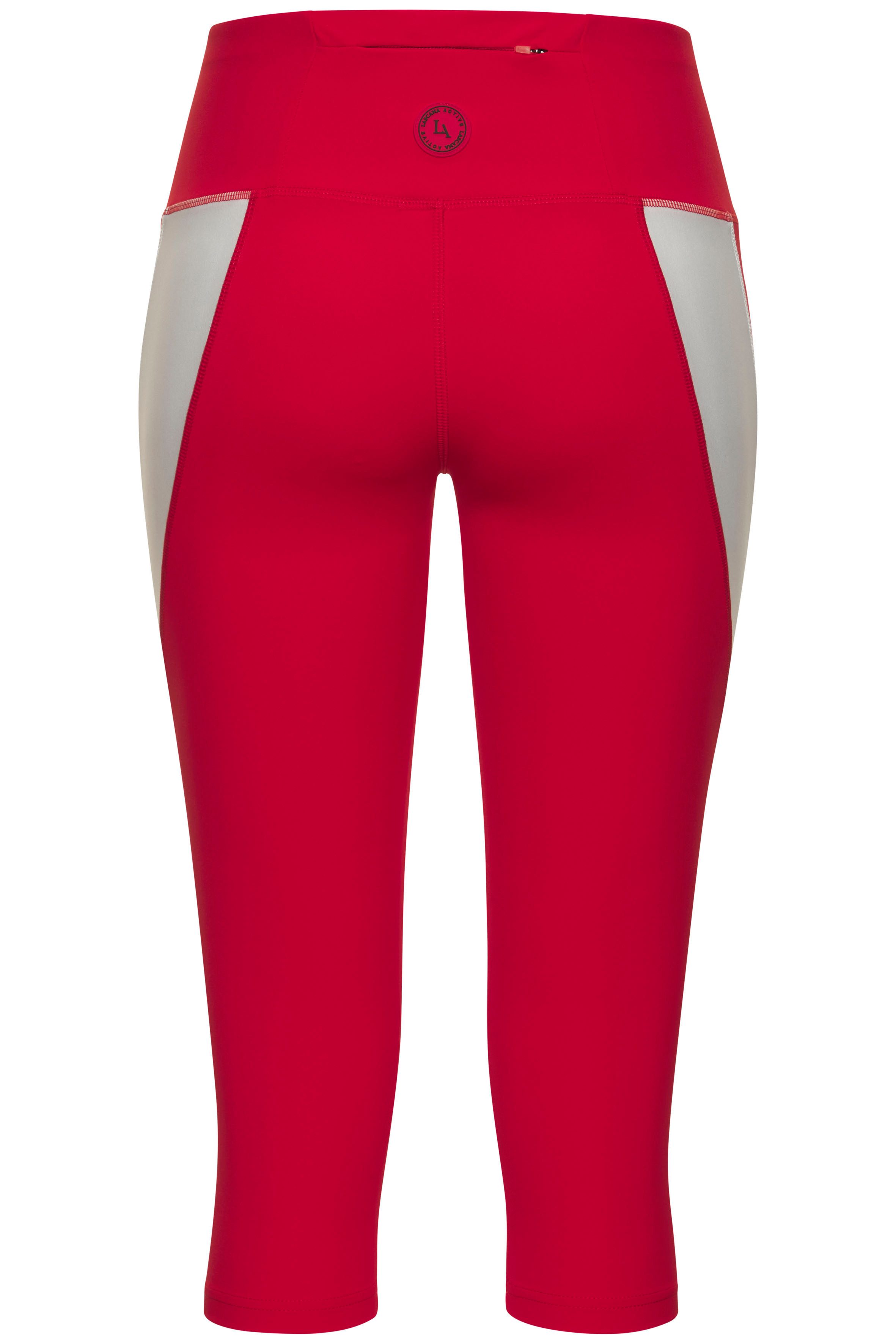 active by Lascana Capribroek met contrastinzet opzij