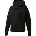 reebok hoodie thermowarm+ graphene hoodie zwart