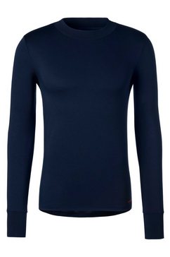 schiesser functioneel shirt ideaal voor wintersport blauw