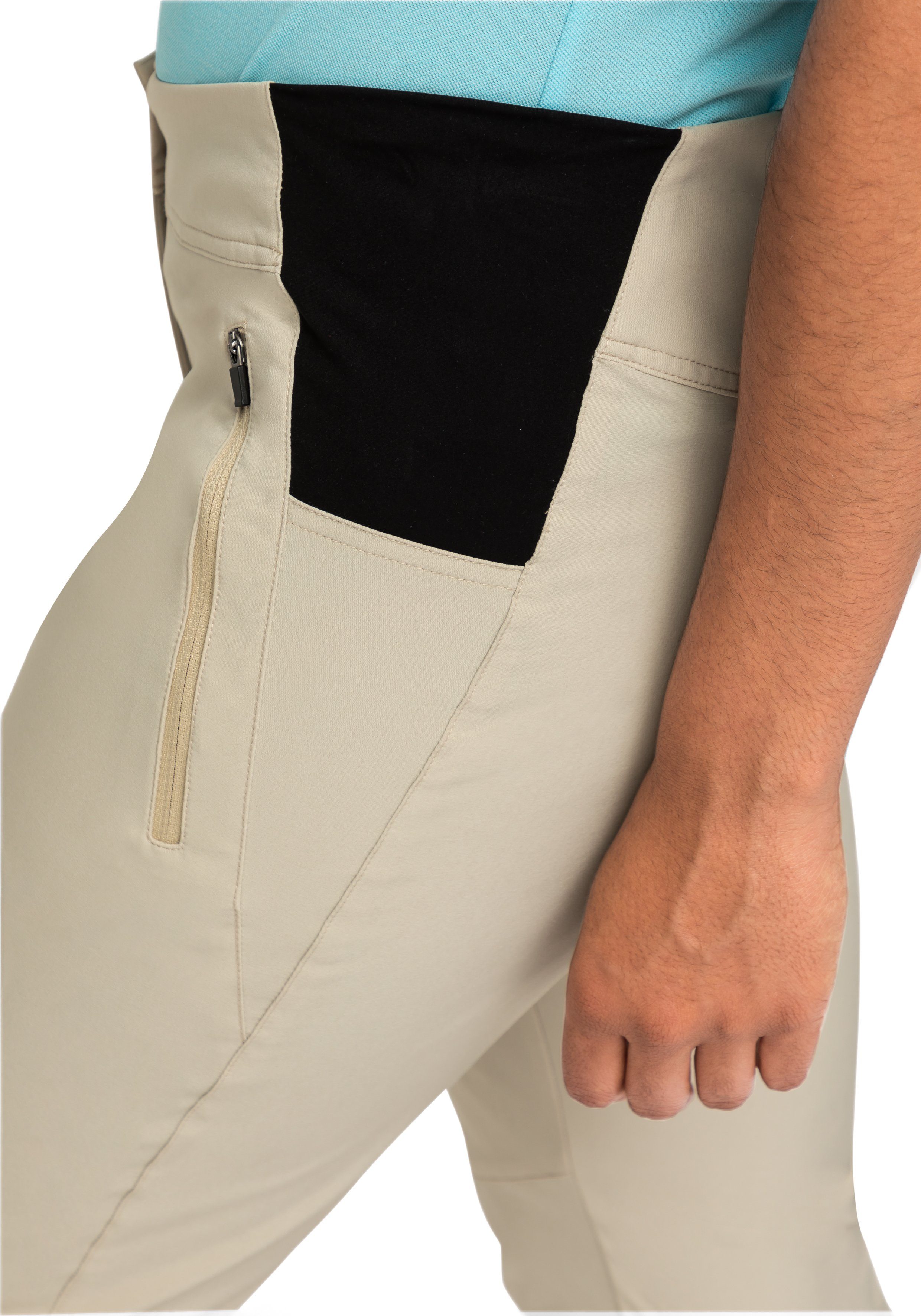 Maier Sports Outdoorbroek Latit Slim Vario W Dames wandelbroek, lange outdoorbroek, trekkingbroek slim