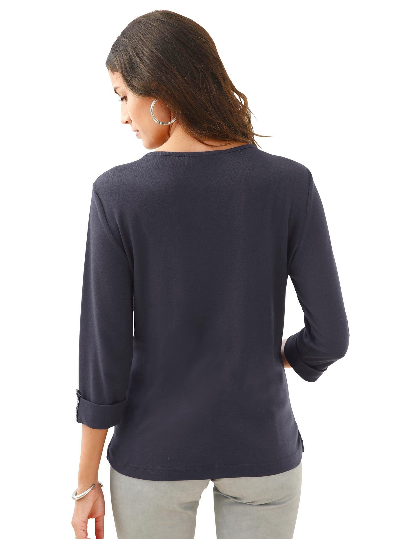 Alessa W. Shirt met 3/4-mouwen Shirt (1-delig)