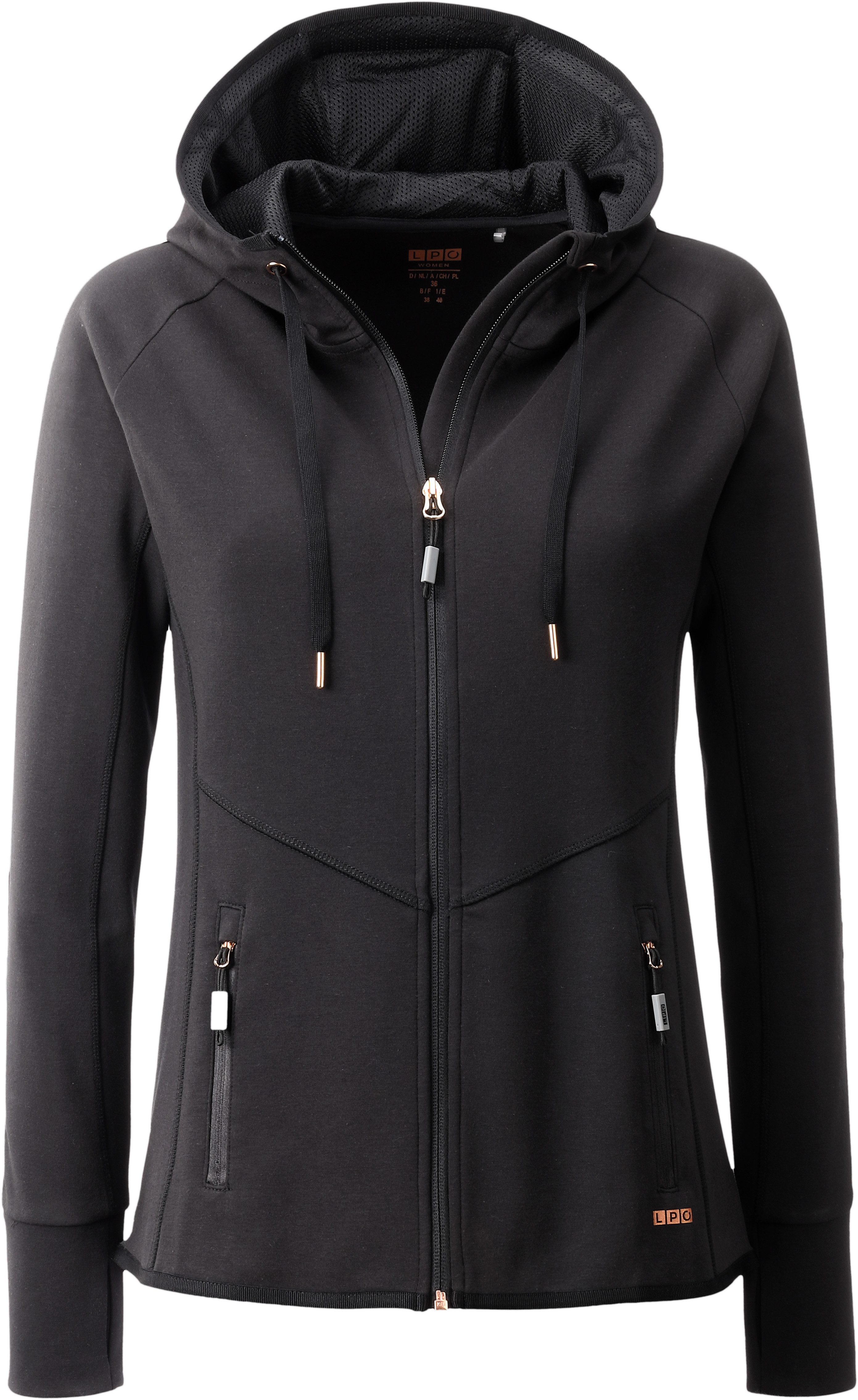 LPO Fleecejack COREWOOD II WOMEN zacht fleecejack in traditionele look