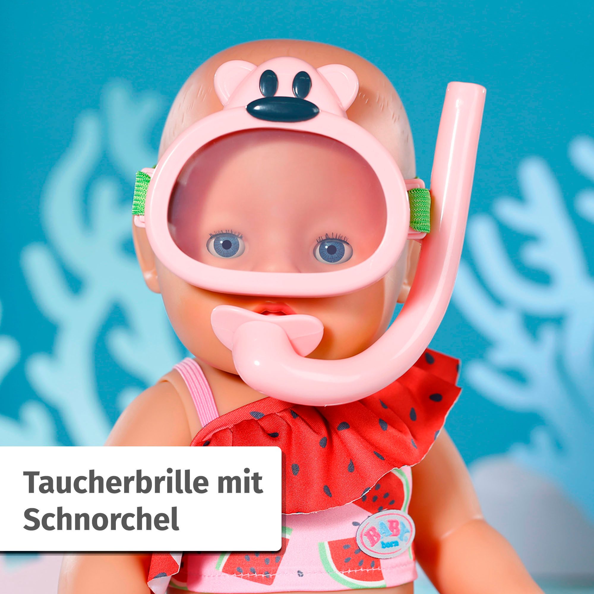 Baby Born Poppenkleding Duikplezier, 43 cm