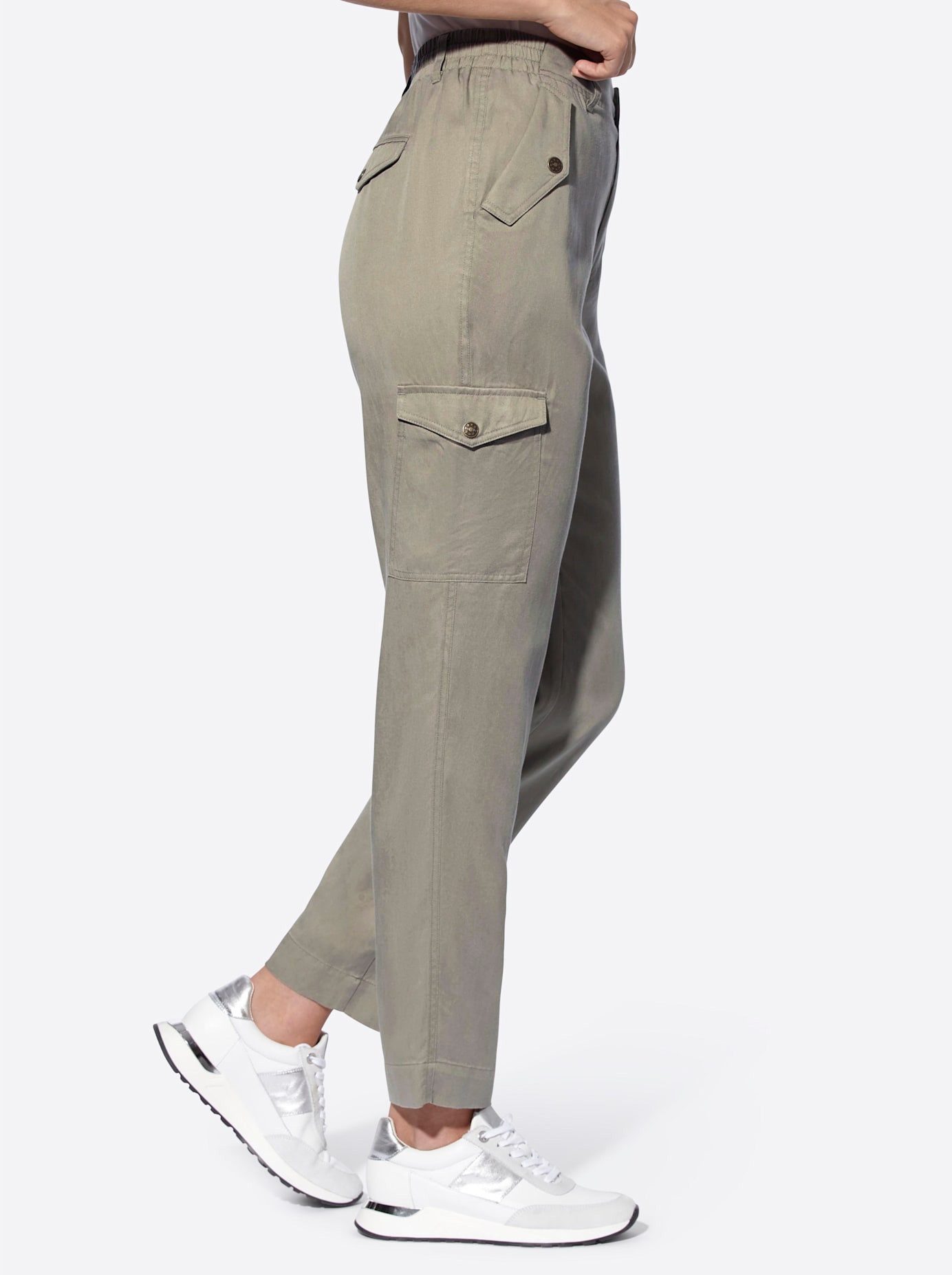 heine Geweven broek