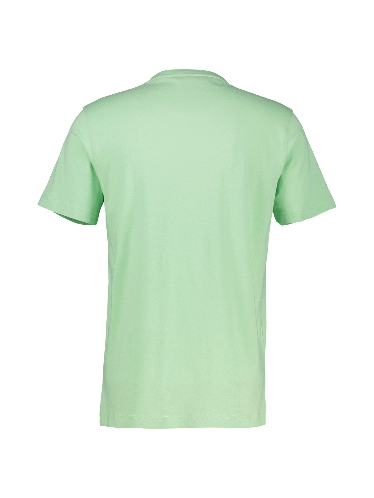 Lerros T-shirt LERROS basic T-shirt met logostiksel, effen
