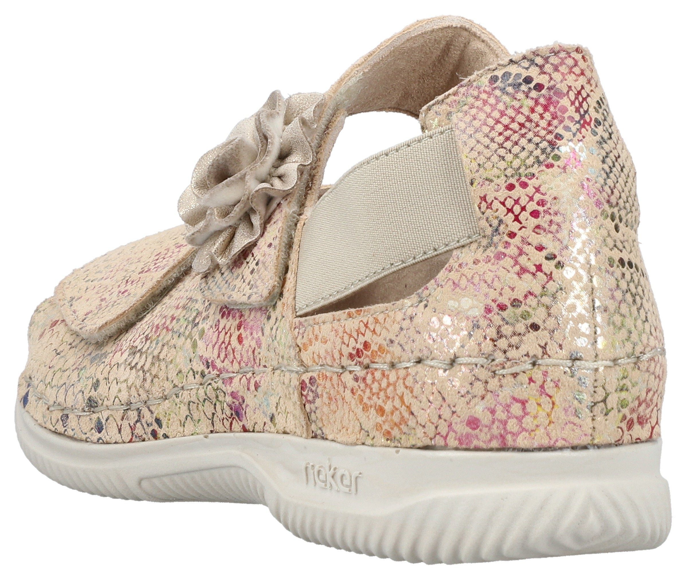 Rieker Sandalen , zomerschoen, sandaal, sleehak, met klittenbandsluitingen