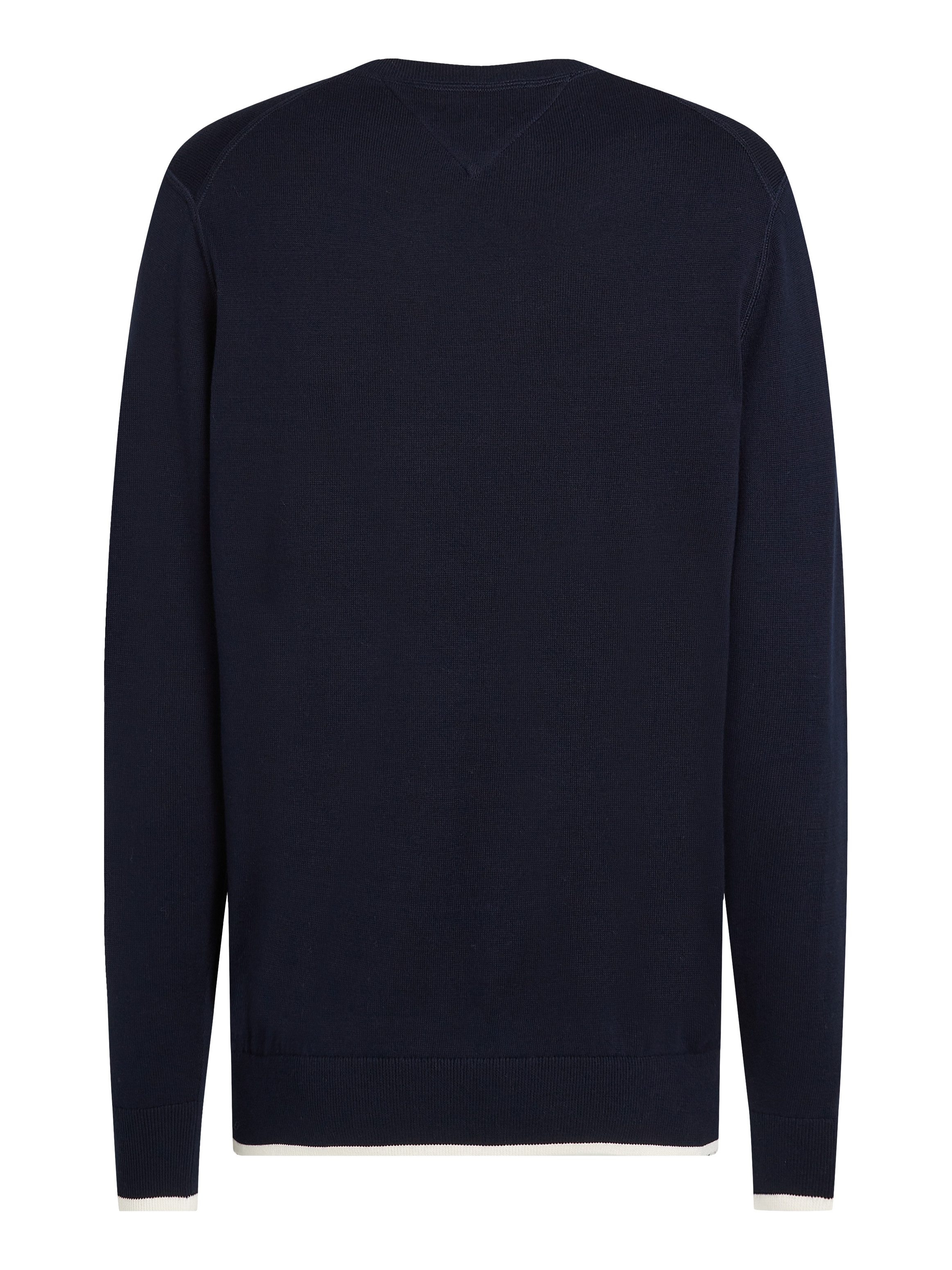 Tommy Hilfiger Trui met ronde hals GRAPHIC COTTON CREW