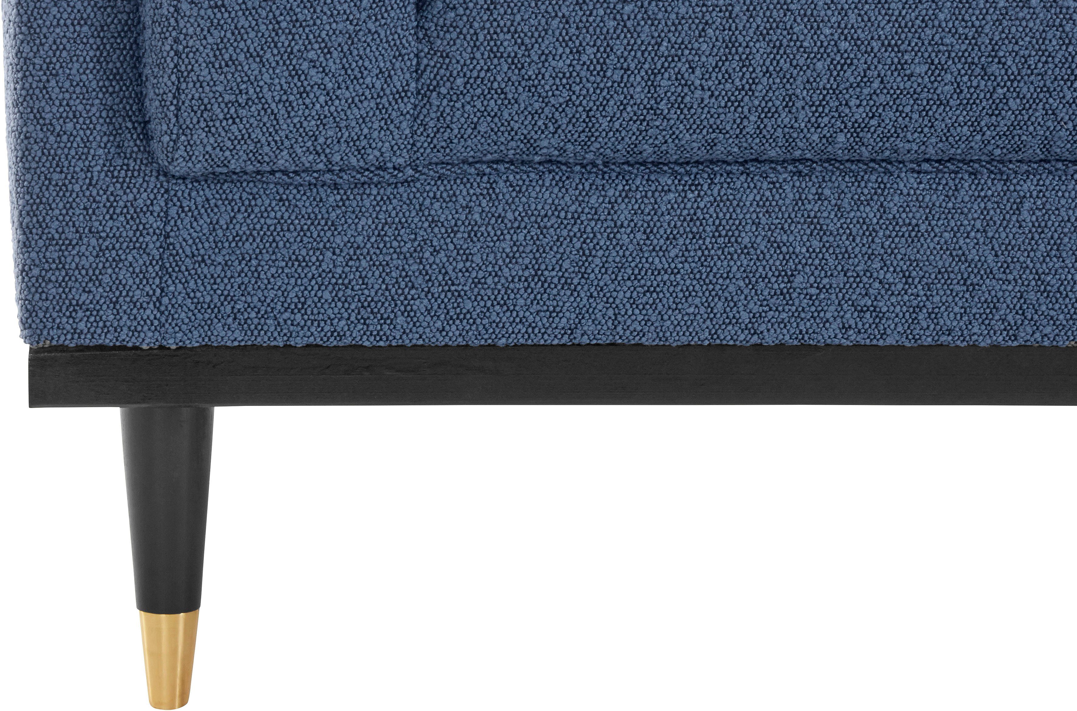 Guido Maria Kretschmer Home&Living 3-zitsbank Chamby New bouclé-structuurbekleding met stiksels bij de leuning