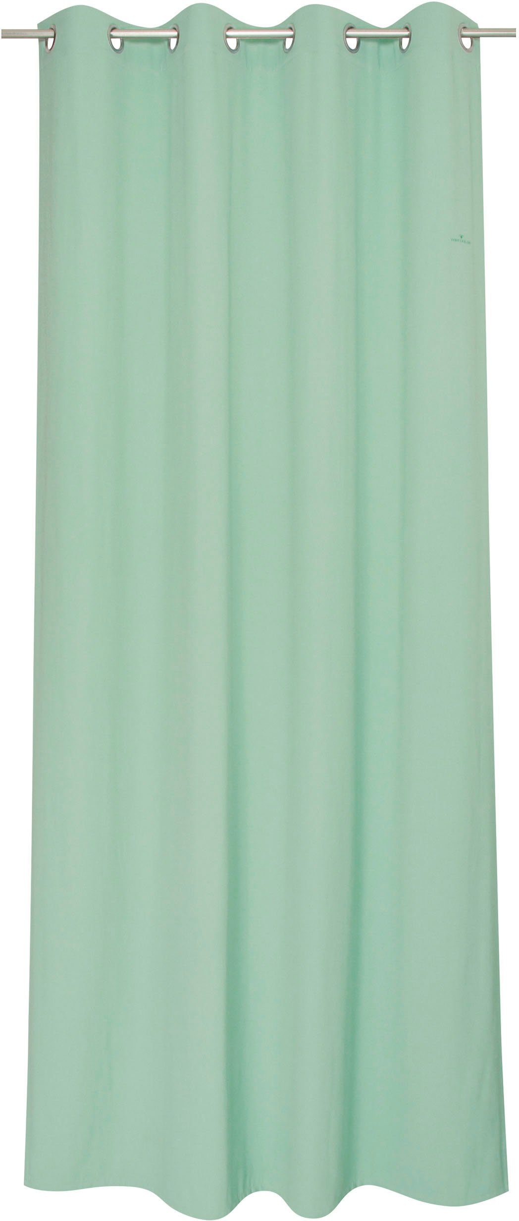 TOM TAILOR HOME Gordijn Dove Signature met opgestikt logo (1 stuk)